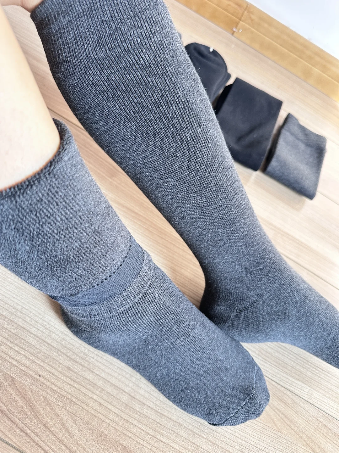 秋冬就爱穿这种保暖小腿袜！太有氛围感了