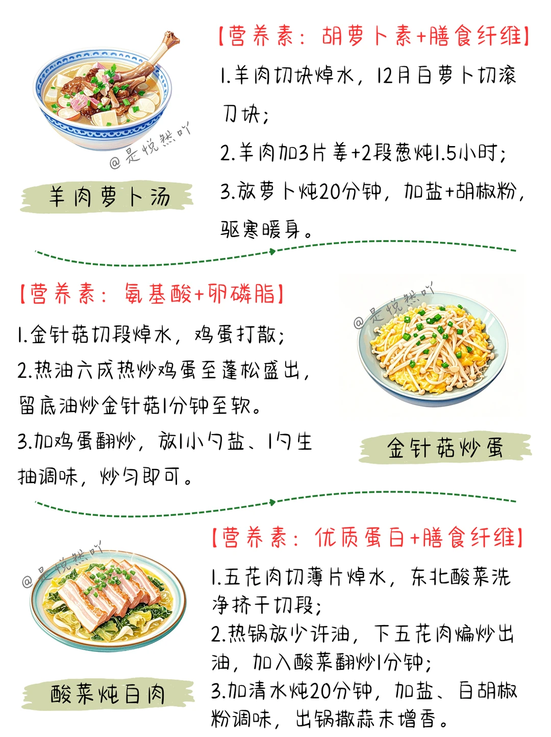 12月应季家常菜｜每口都是时令鲜味儿～