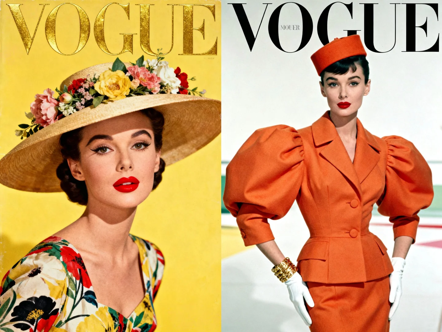 审美积累✨优雅是一种感觉📰复古时尚杂志