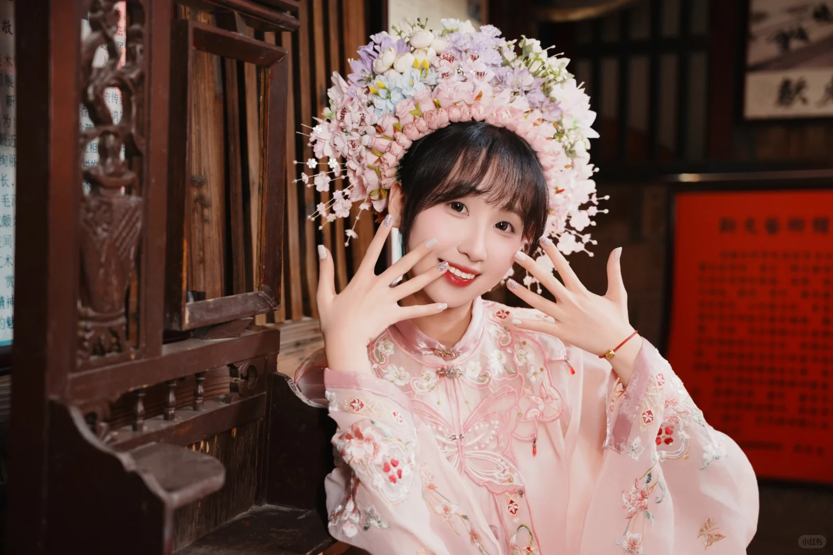 今天是要簪花的蟳埔女😉