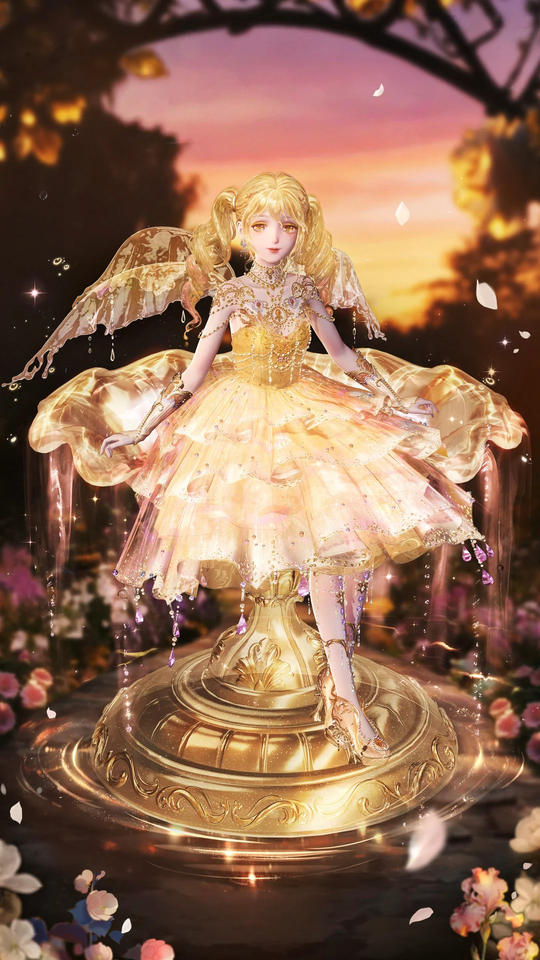 闪耀暖暖｜官方海报•去字高清修复壁纸