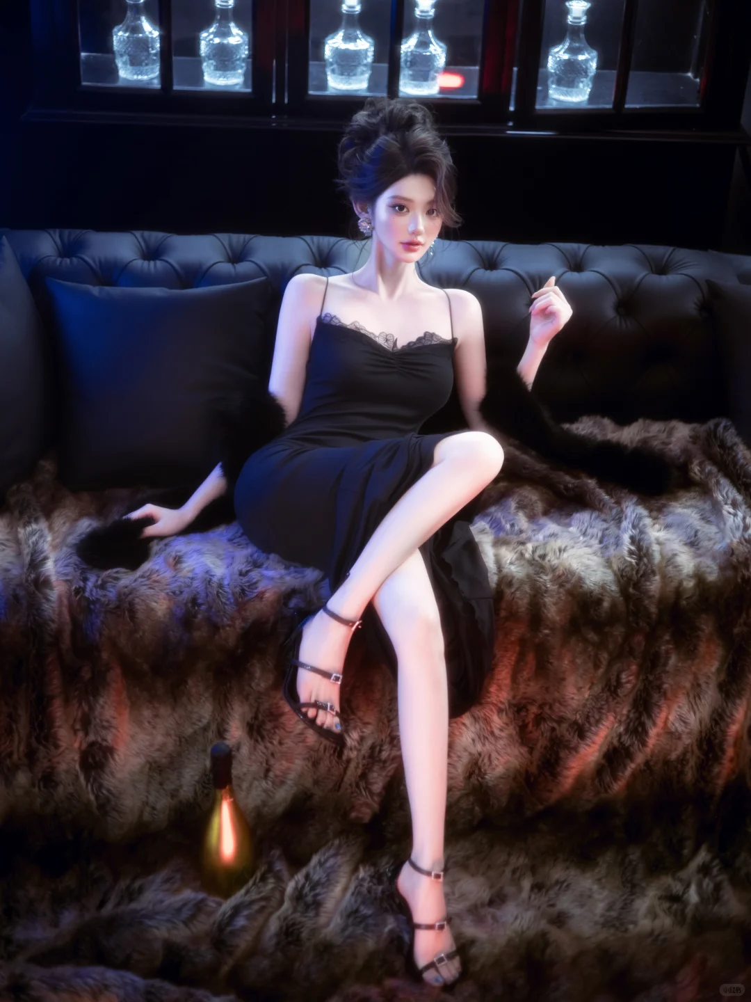 “黑丝辣妹”🍷性感女人 野性与性感的碰撞