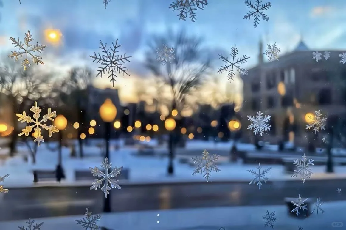 壁纸分享｜❄️ 谁把冬日黄昏装我iPad里了！