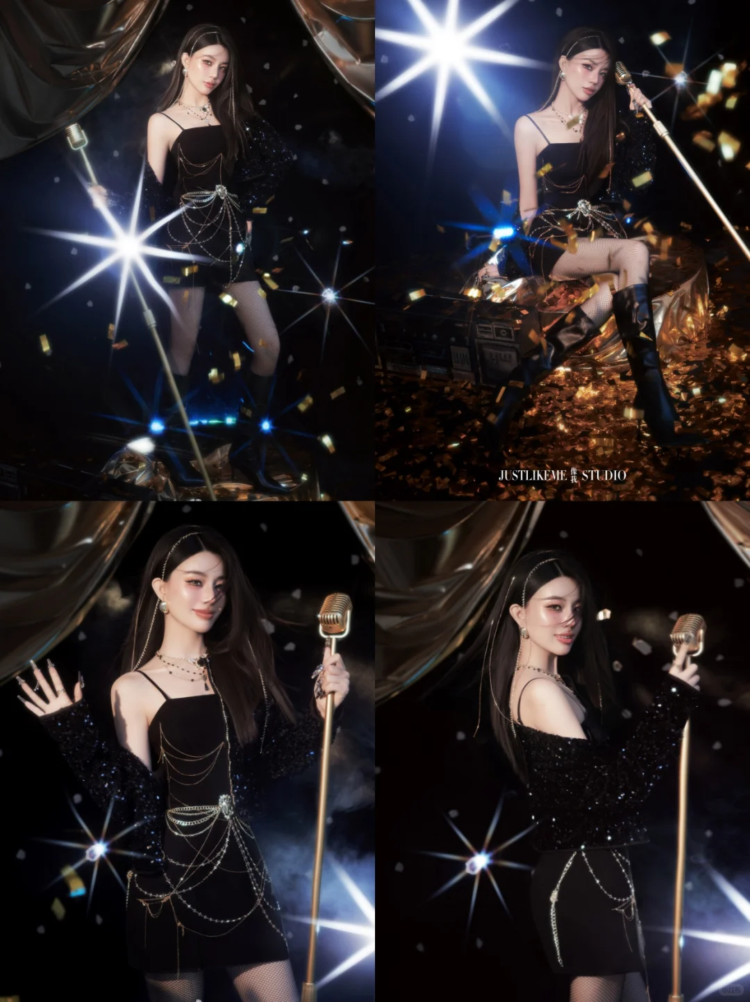 高阶御姐风📸自带锋芒的质感写真大片