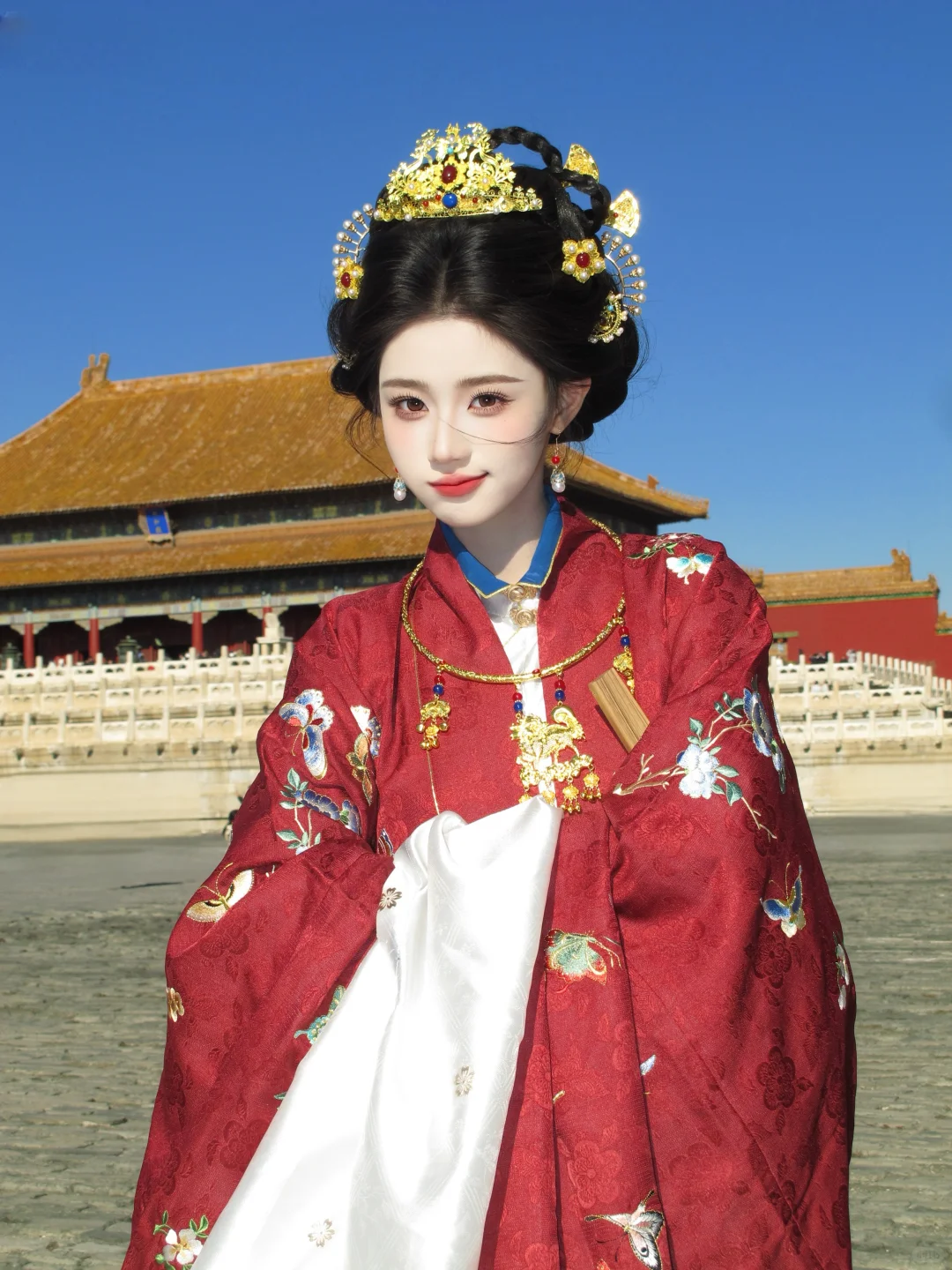 在西安耗时两个小时拍的明制贵女真的好惊艳