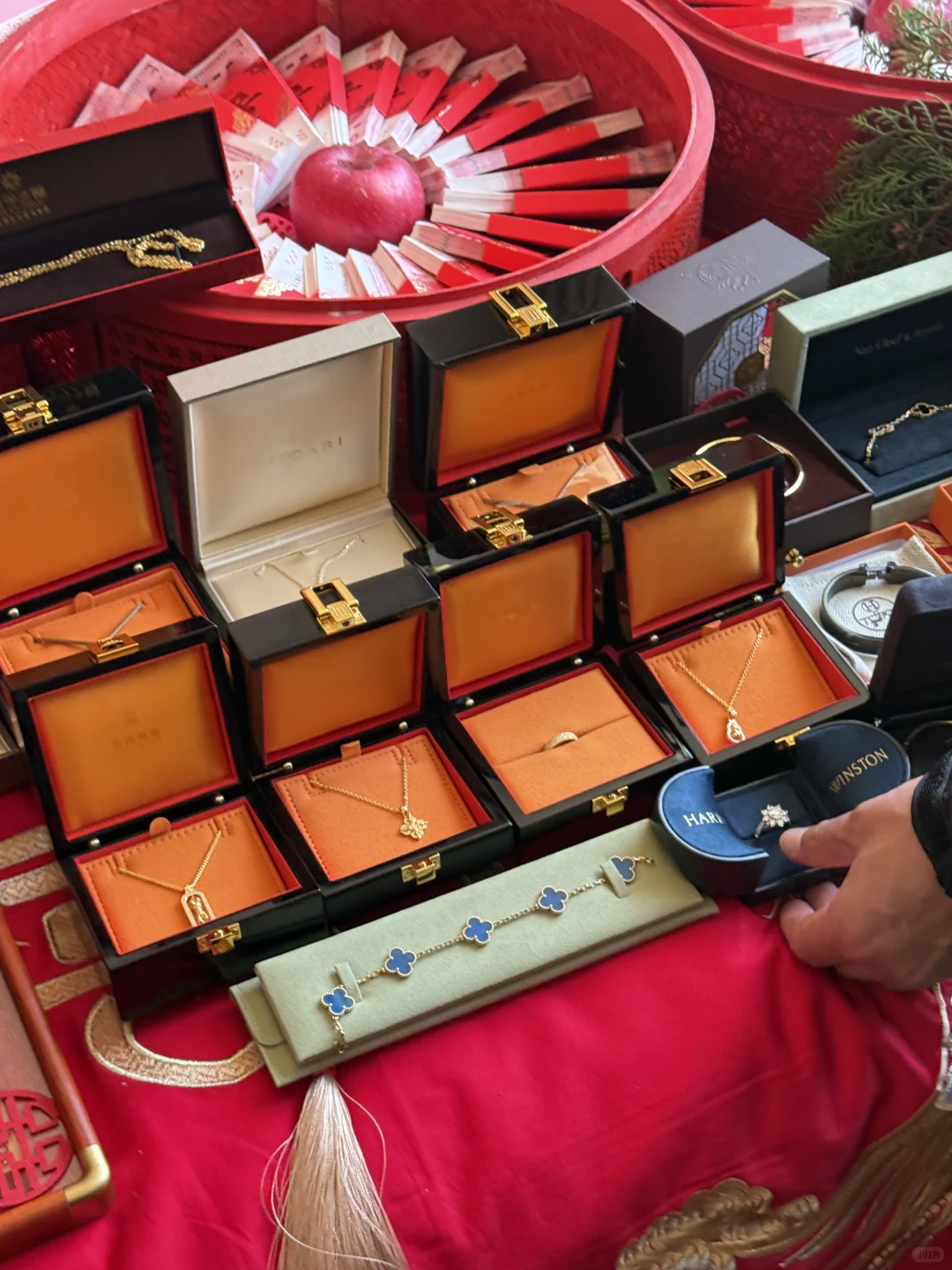 女明星出嫁💫富贵迷人眼！！🌺