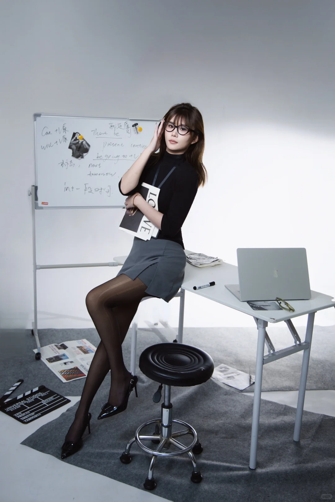 麻辣女教师开课啦👩‍🏫同学请听讲 太喜欢了