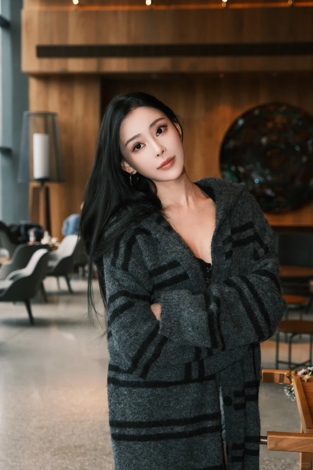 同一组照片拍出御姐风