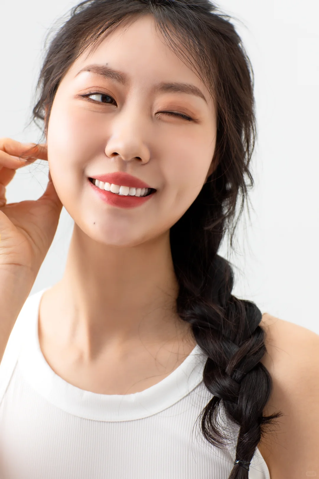 淡颜韩系清透感写真 简单松弛