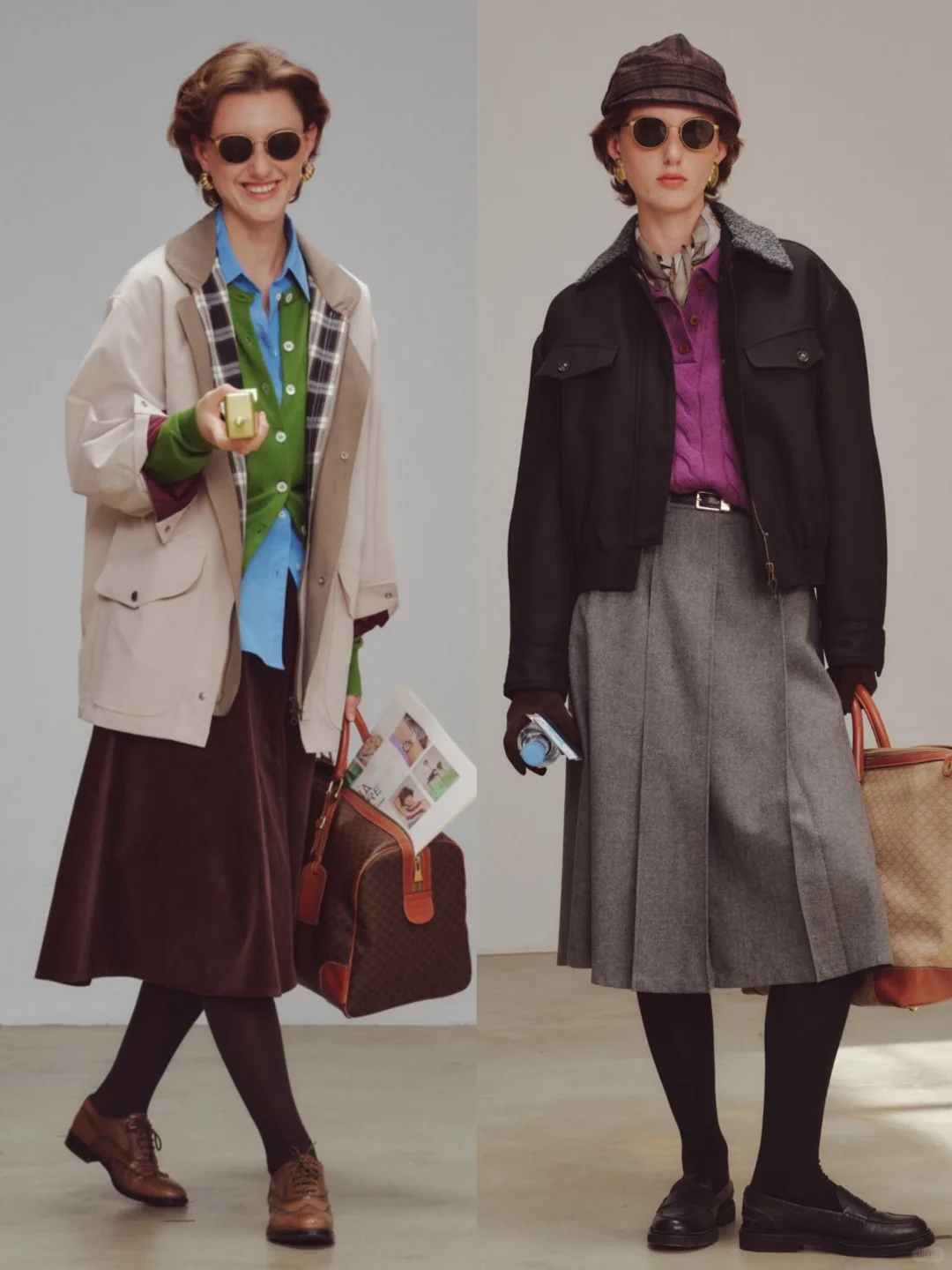 “90年代文艺女青年”复古时髦穿搭｜山所