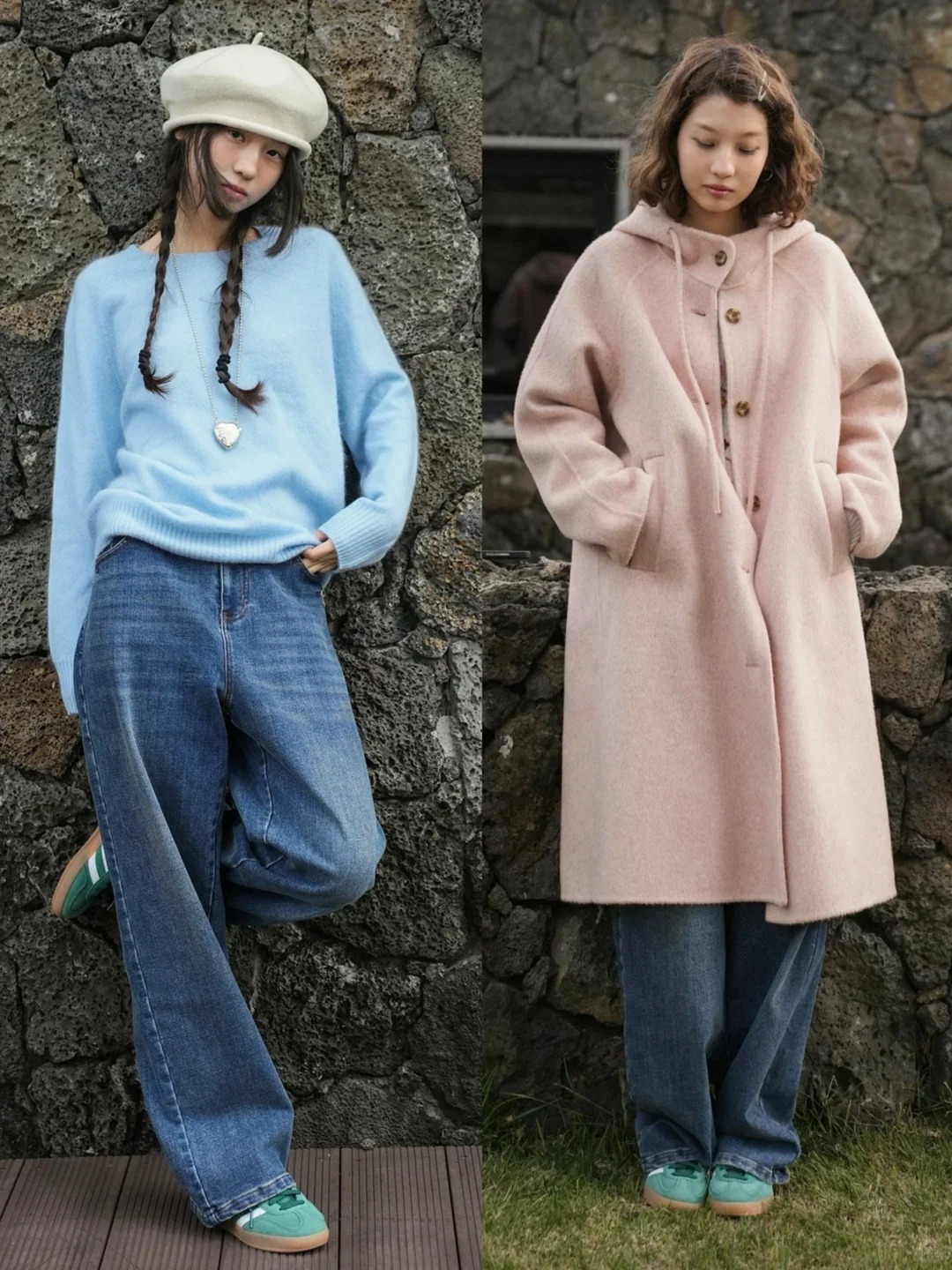 “韩女松弛感”日常复古穿搭：botanique