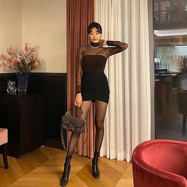 [ins美女]身材完美的大长腿女神模特写真③