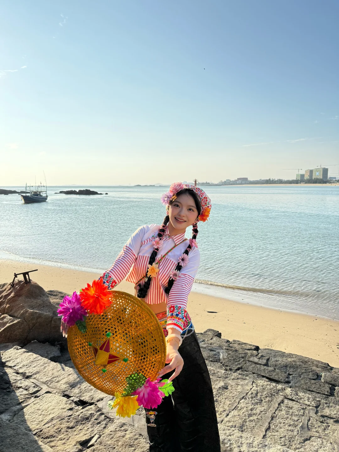 在泉州 总要拍一次惠安女吧🌊𓇼 𓂂𓈒𓏸