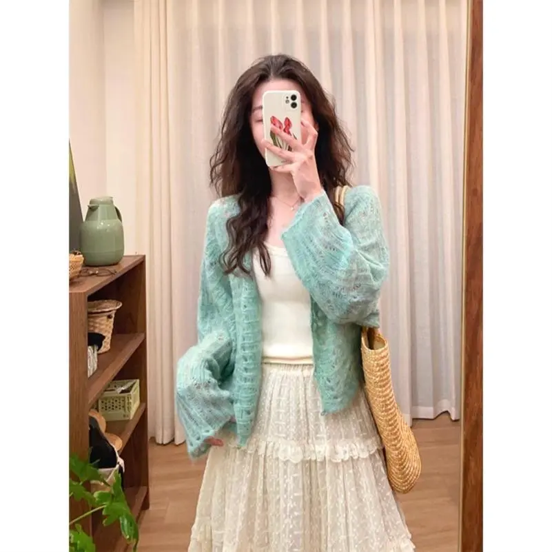 💙法式蓝裙上新啦！通勤穿搭太绝了