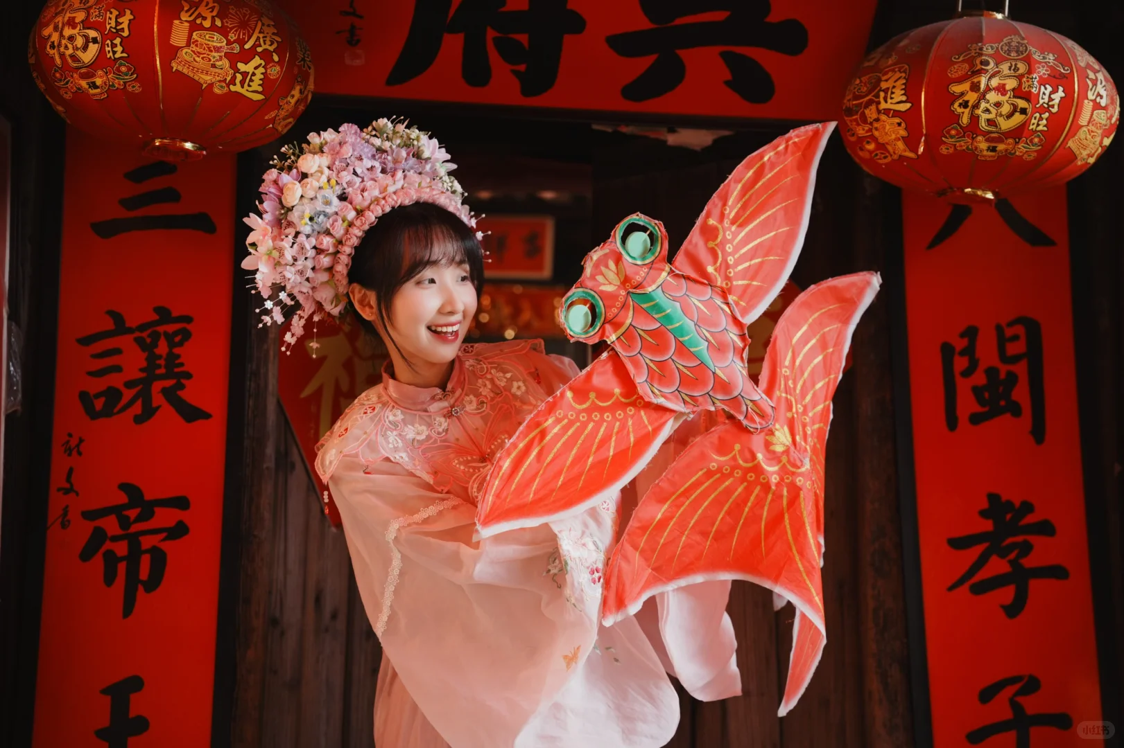 今天是要簪花的蟳埔女😉