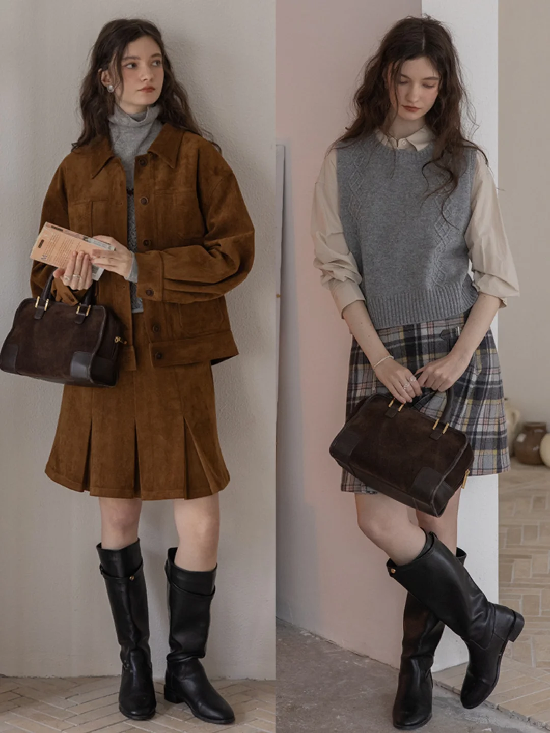 “法式复古”艺术系女生穿搭：Dailyart