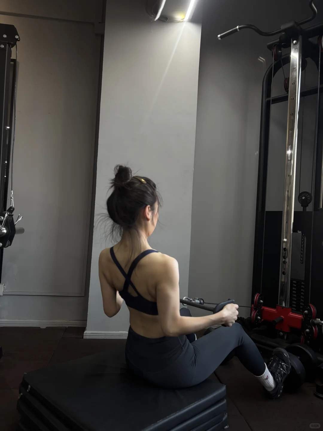 撸铁女孩👧、练背日、健身工作室、真的好爱练背