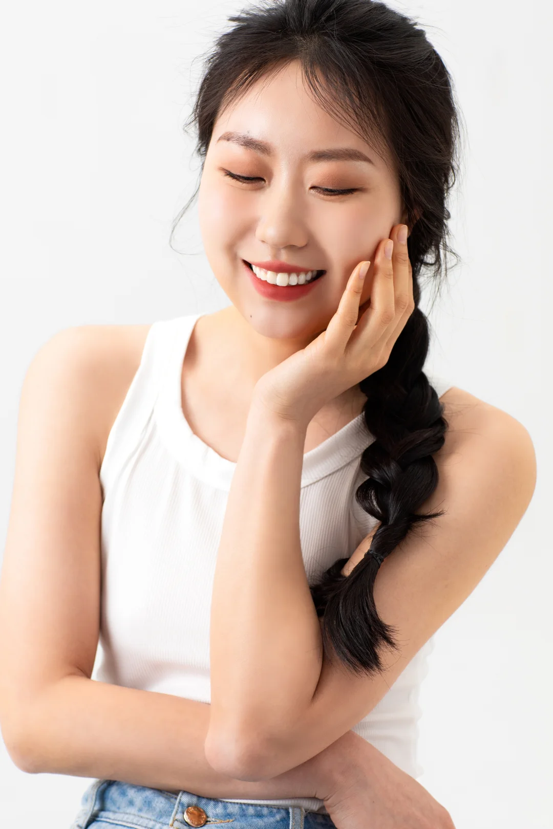 淡颜韩系清透感写真 简单松弛