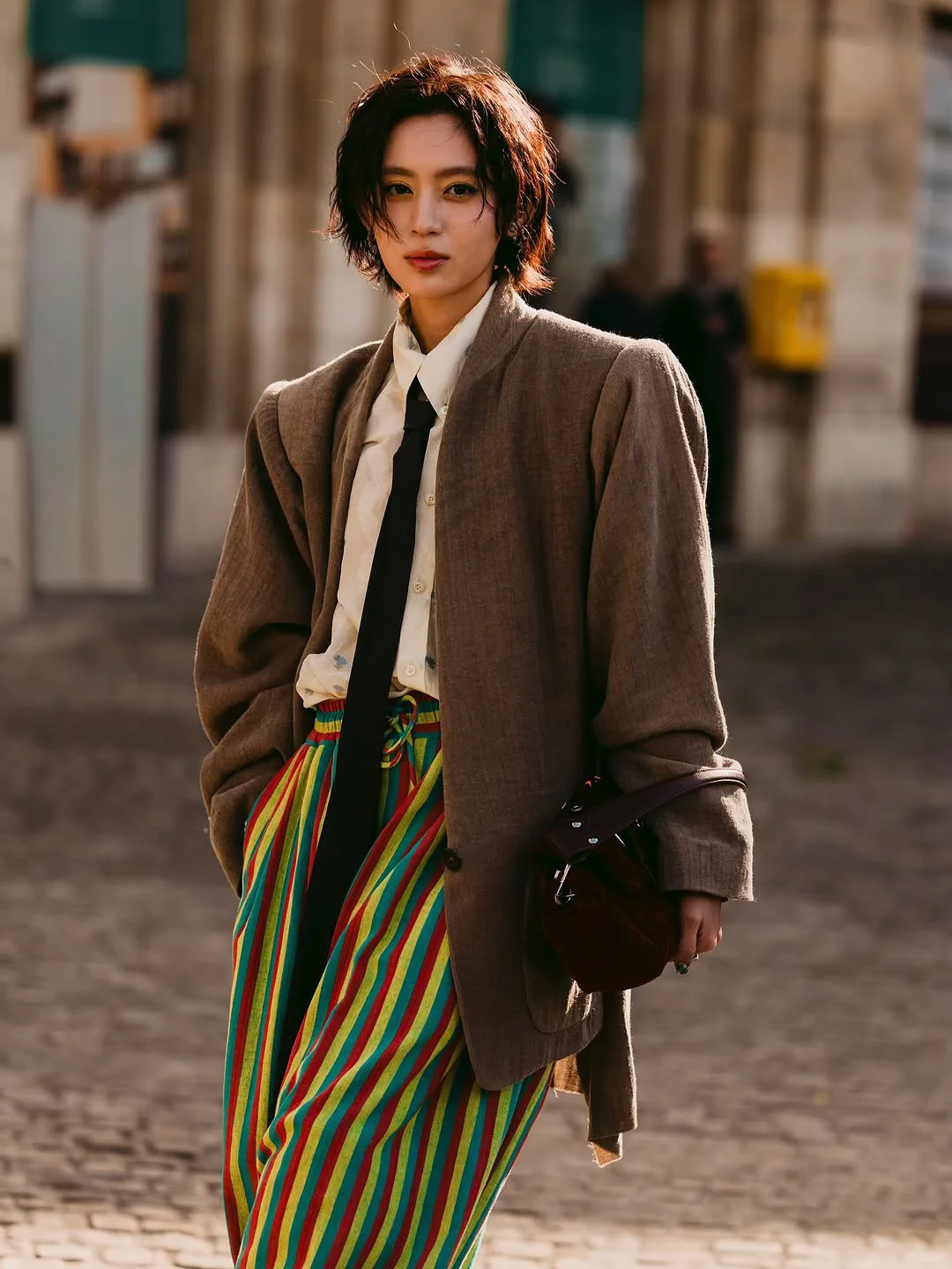 西装控必收藏-又飒又A又复古的时尚穿搭参考