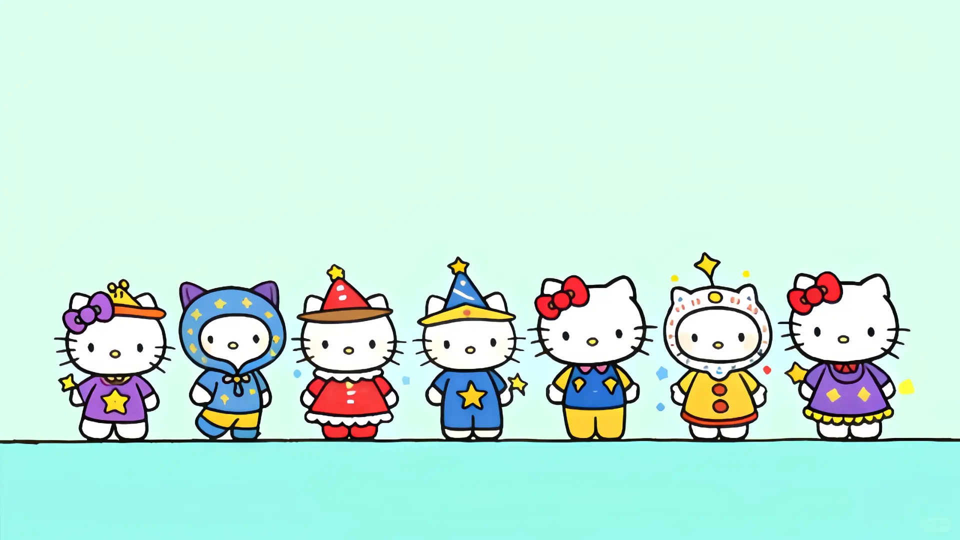 Hellokitty平板壁纸～～