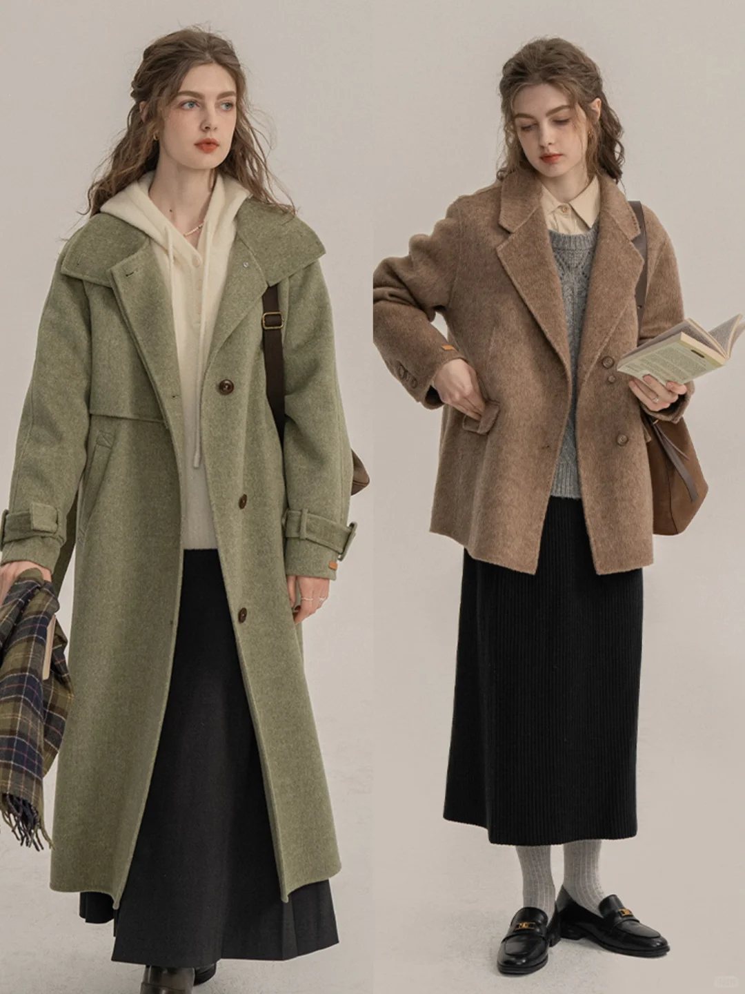 “艺术系女生”秋季复古氛围感穿搭｜dailyart