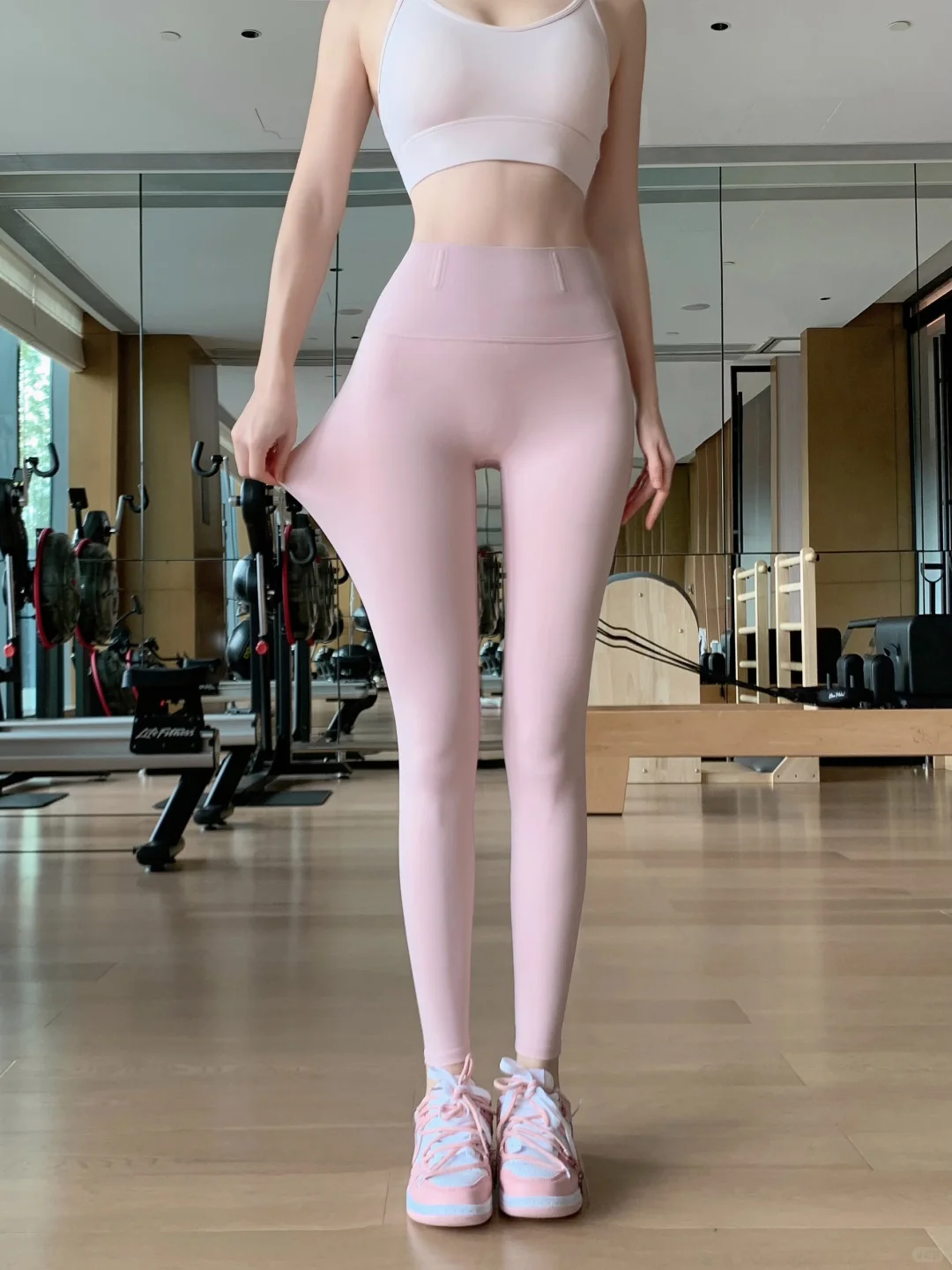 想焊在腿上❗️鱼骨提臀收腰瑜伽裤太绝啦❗️