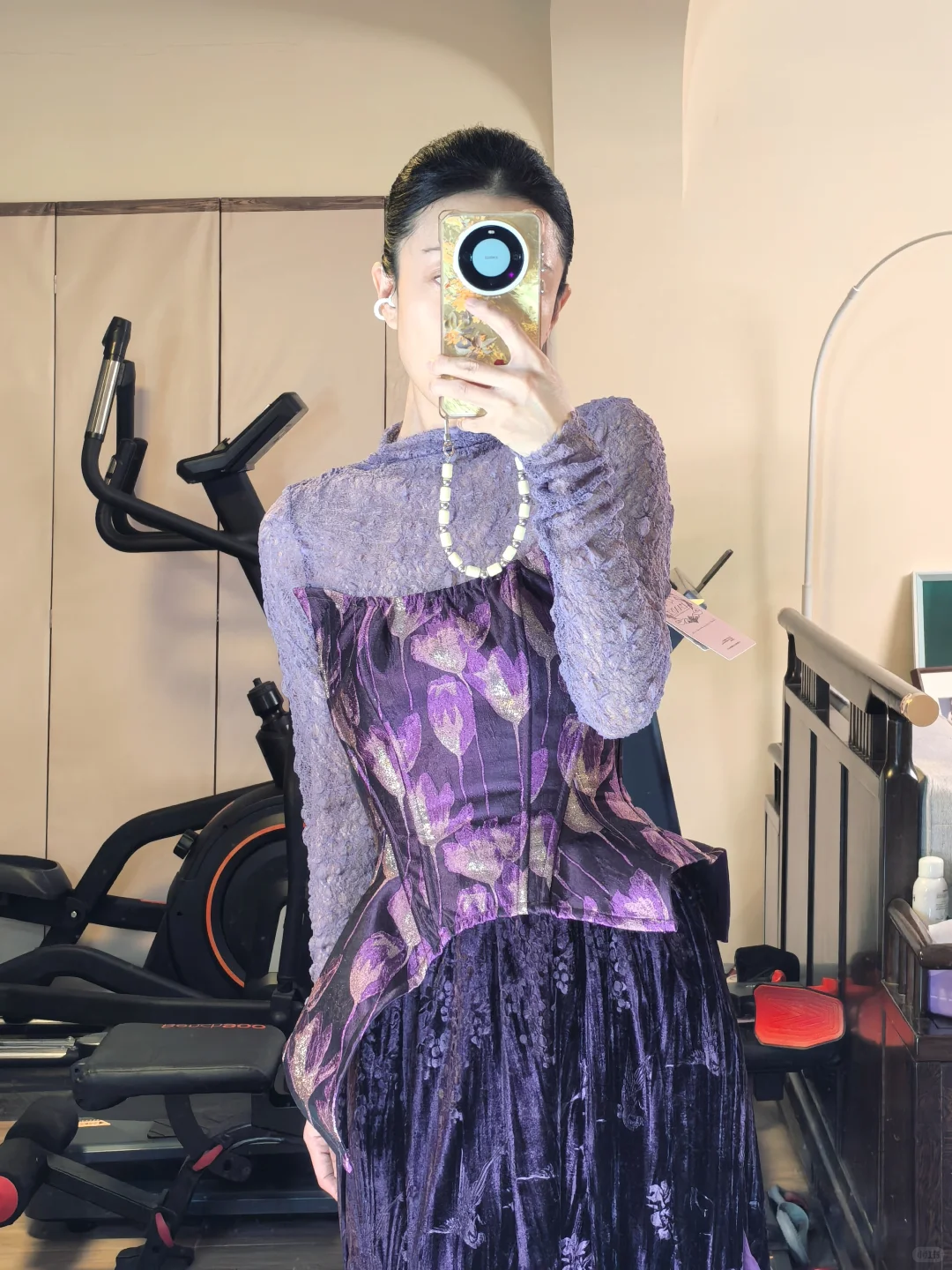 lanyi家曼珠沙华盘活衣柜里各种紫色单品