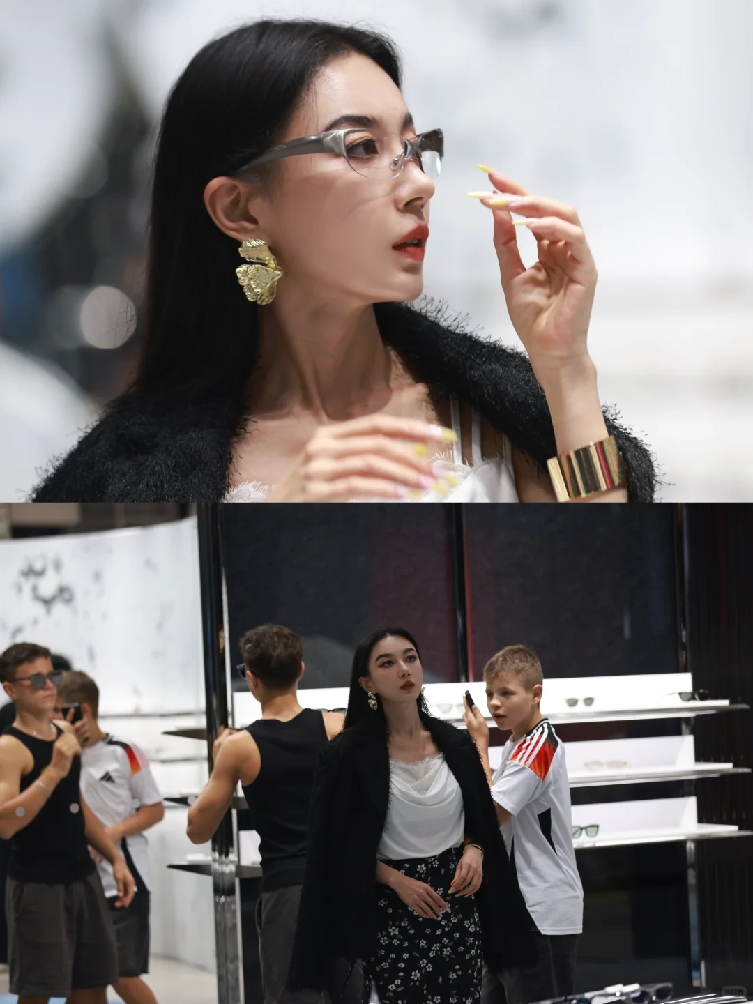 北京果然是大城市，遇到女明星了，叫啥来的？