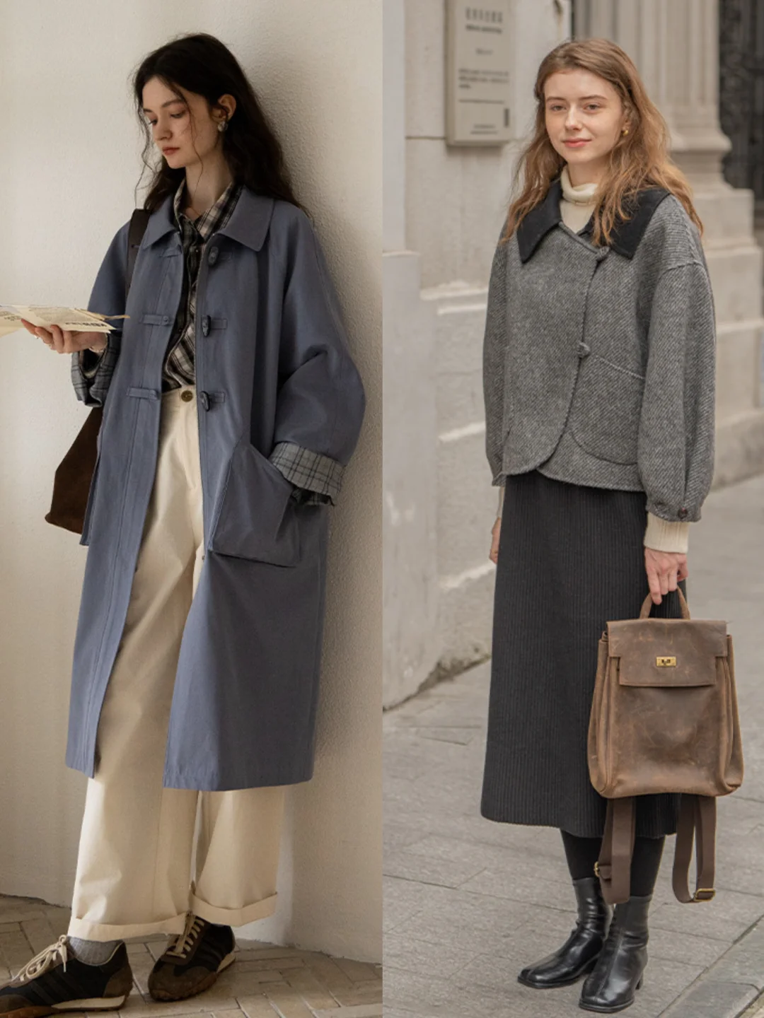 “艺术系女生”秋季复古氛围感穿搭｜dailyart