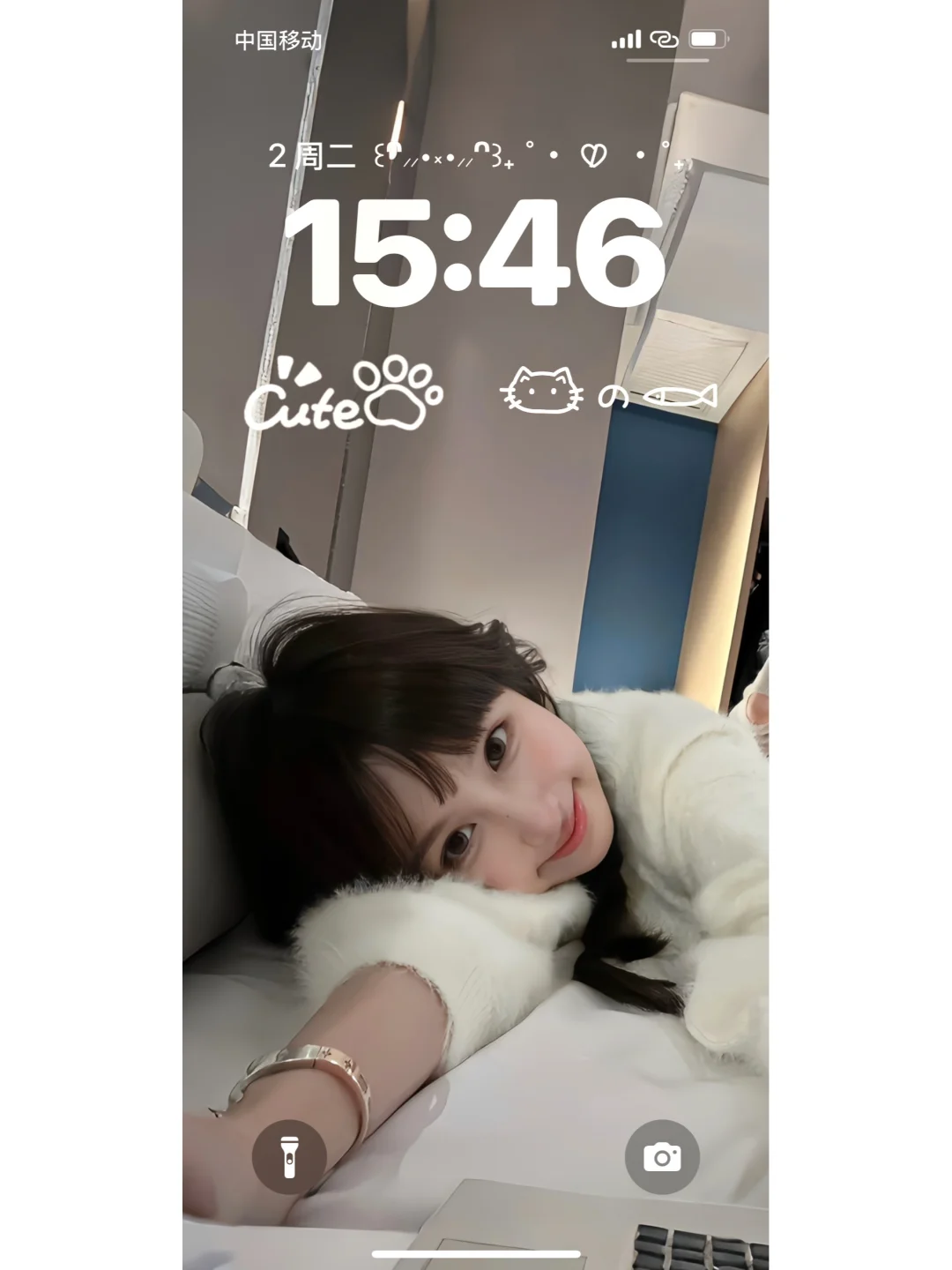 好喜欢我的新壁纸🤍