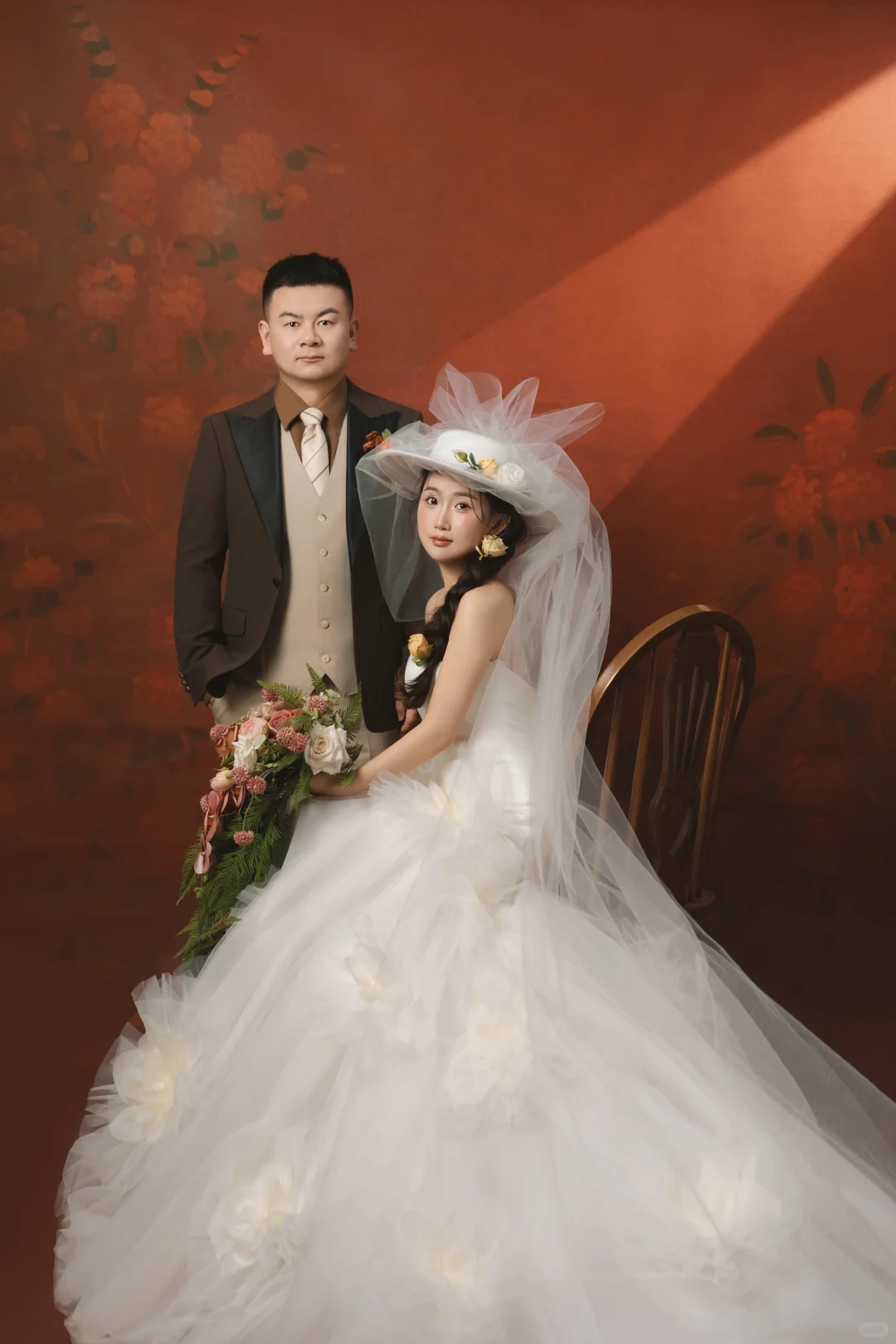 客片分享｜复古婚纱照