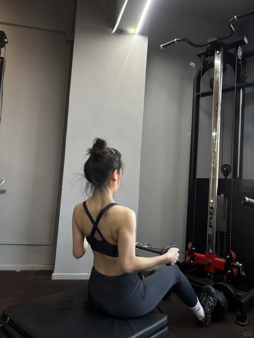 撸铁女孩👧、练背日、健身工作室、真的好爱练背