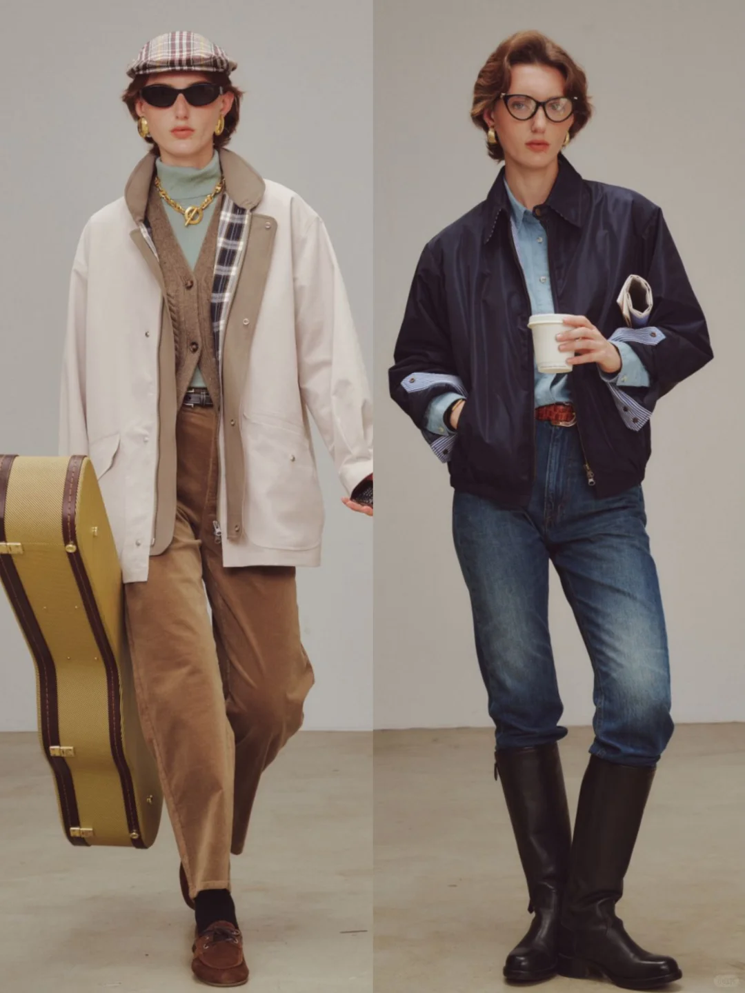 “90年代文艺女青年”复古时髦穿搭｜山所