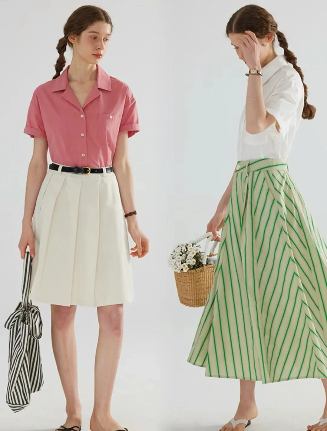 法式复古文艺系女生通勤穿搭