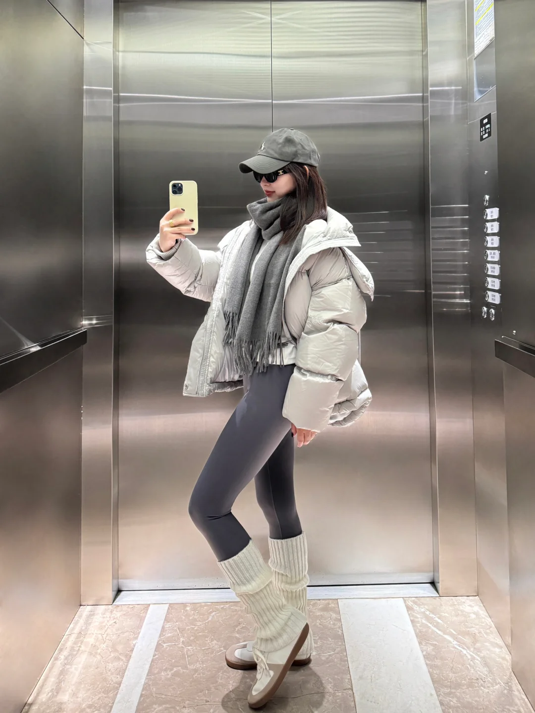 冬天还是灰色系耐看～✨