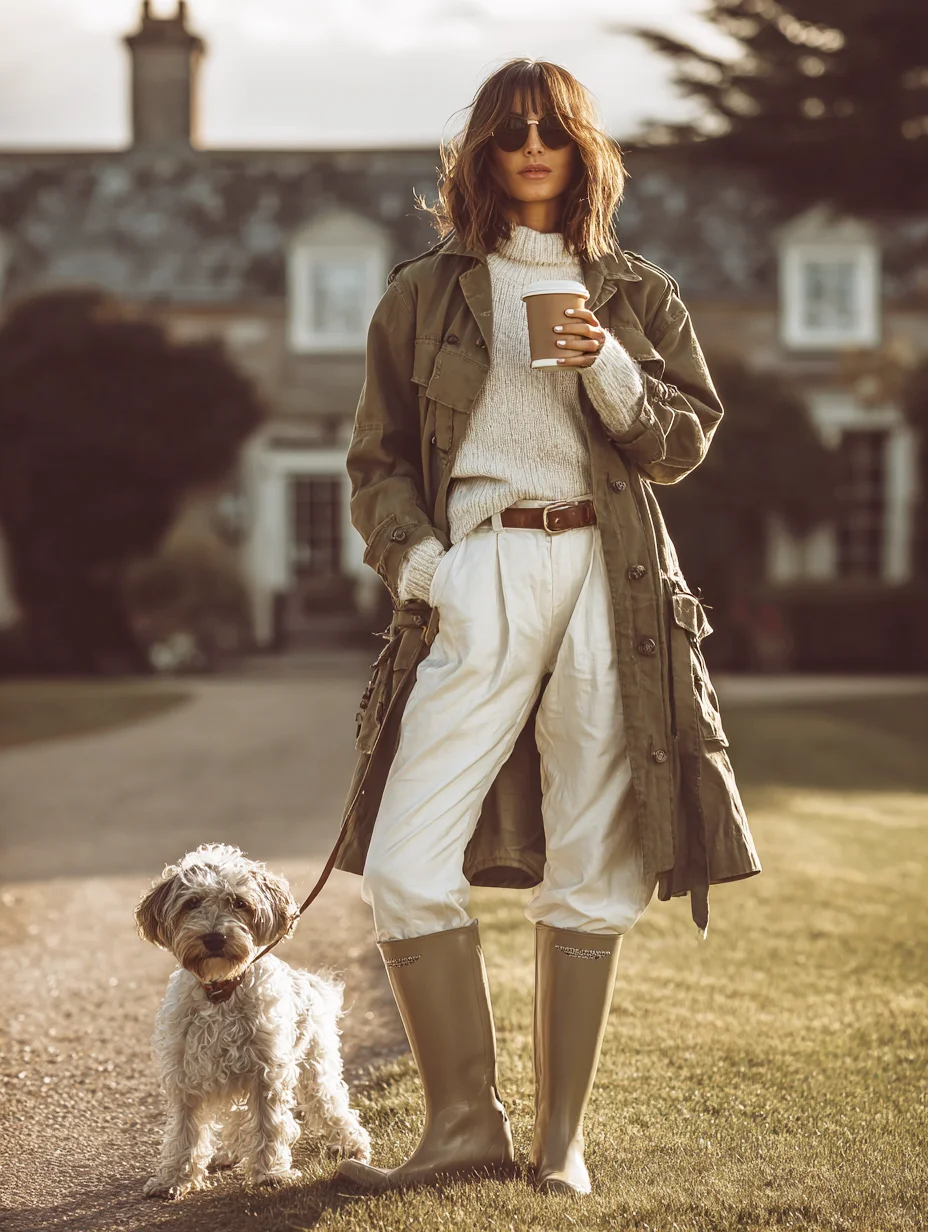 巴恩风复古风，法式美拉德，氛围感松弛感