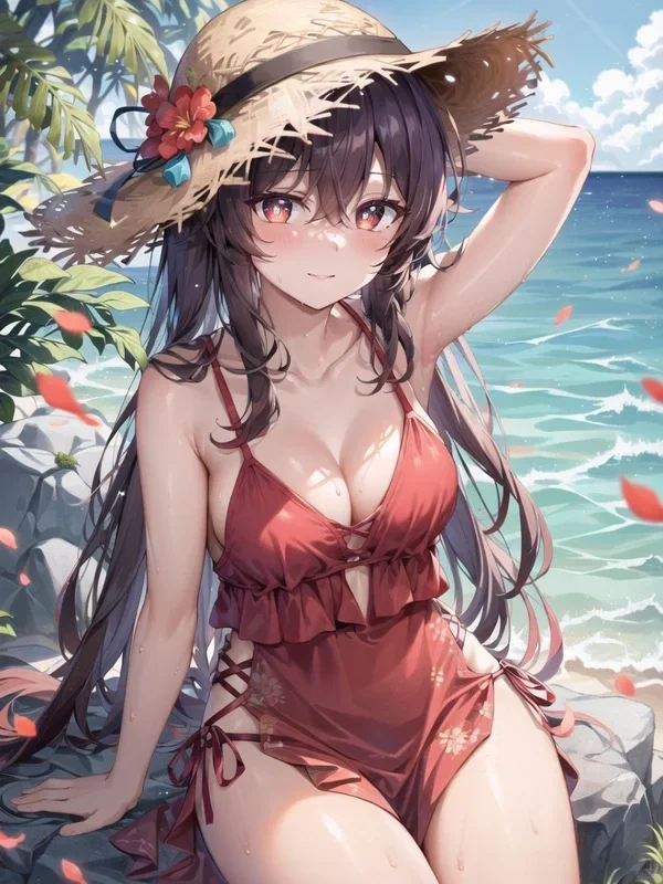 胡桃宝贝来海边啦