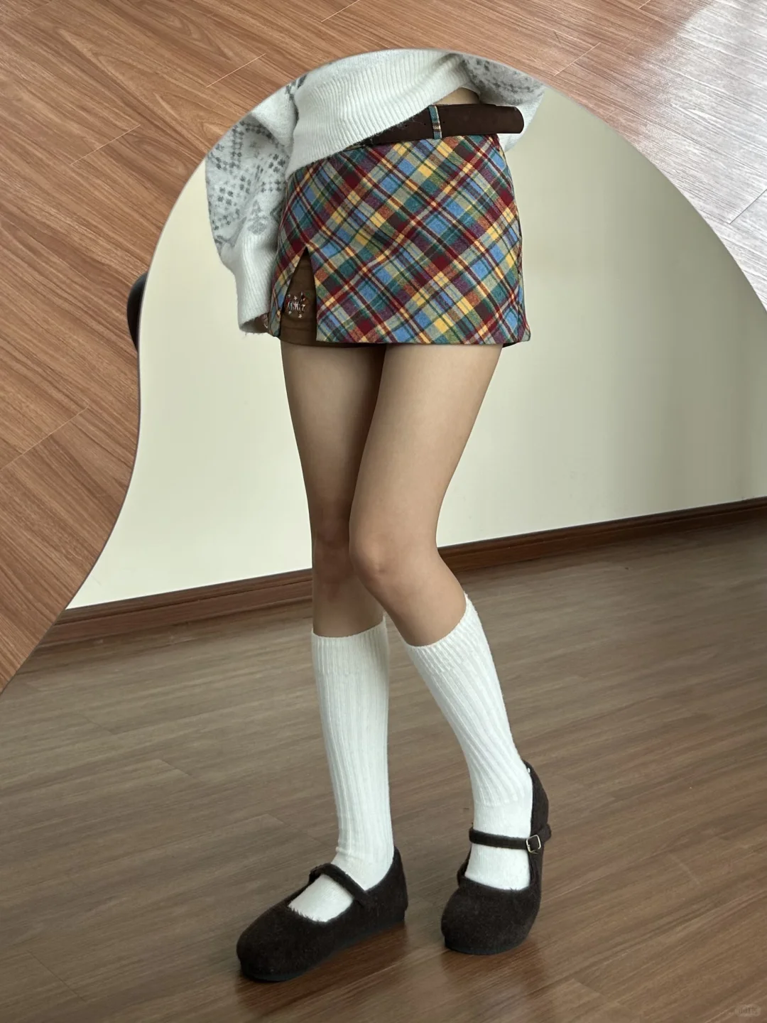 圣诞战裙！这条格纹裙我锁死了
