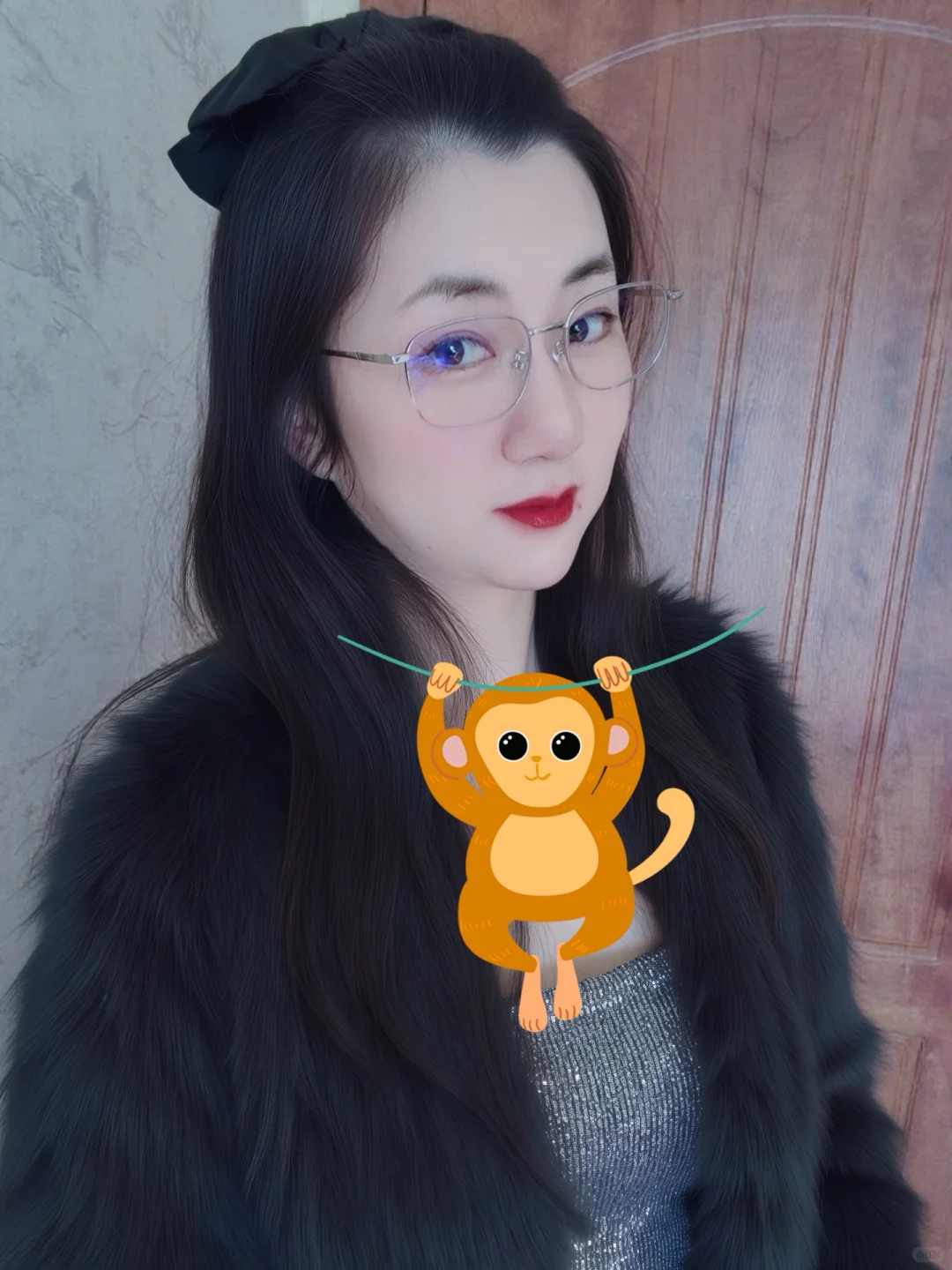 气质黑色系御姐穿搭