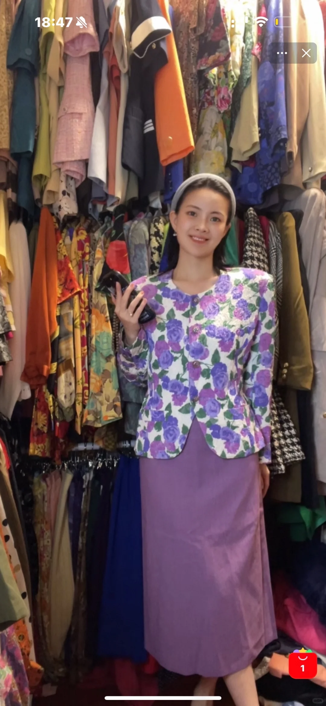 复古vintage穿搭、这套真的好显白！