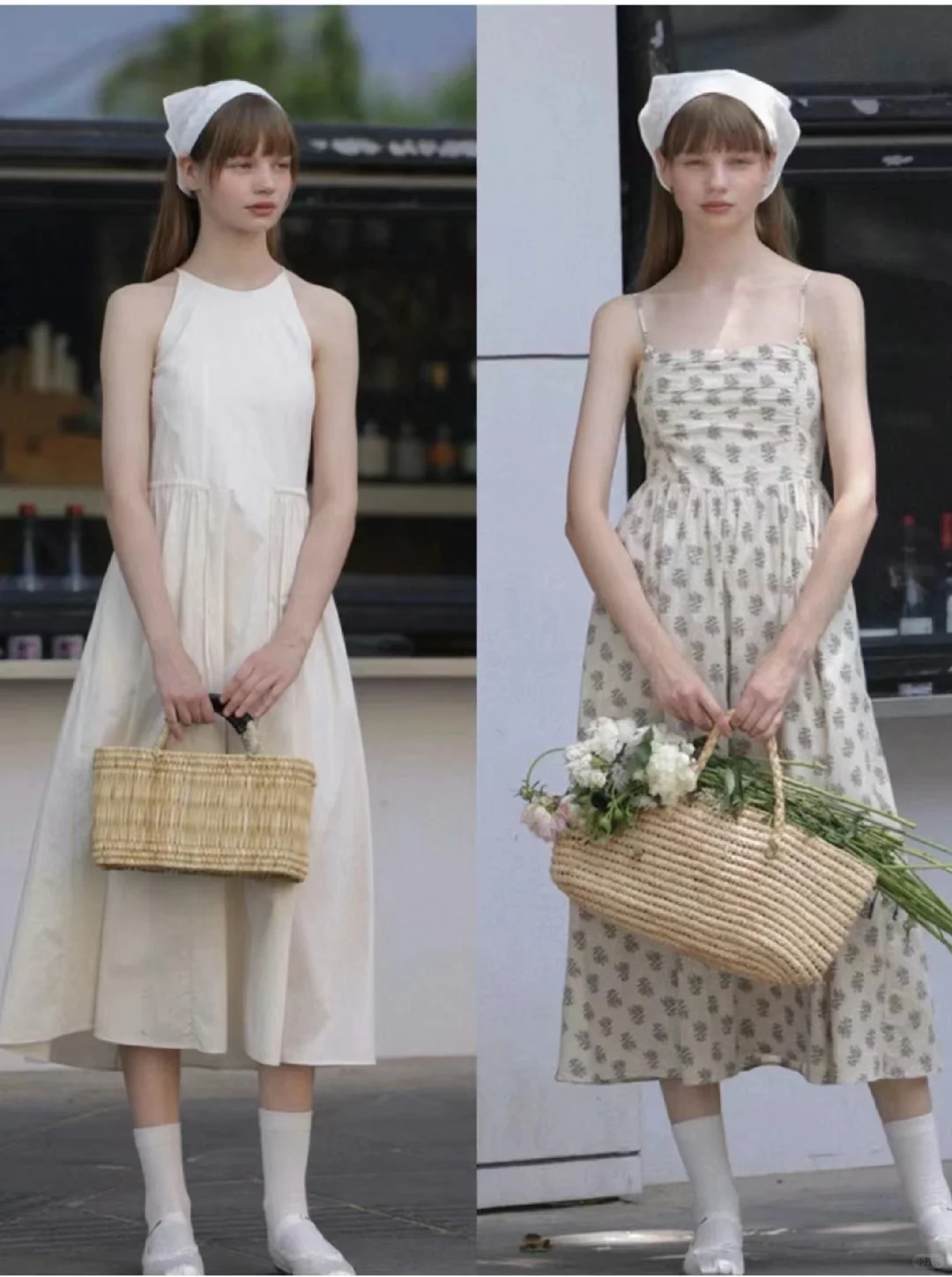 文艺知识分子法式复古艺术系女生不费力穿搭