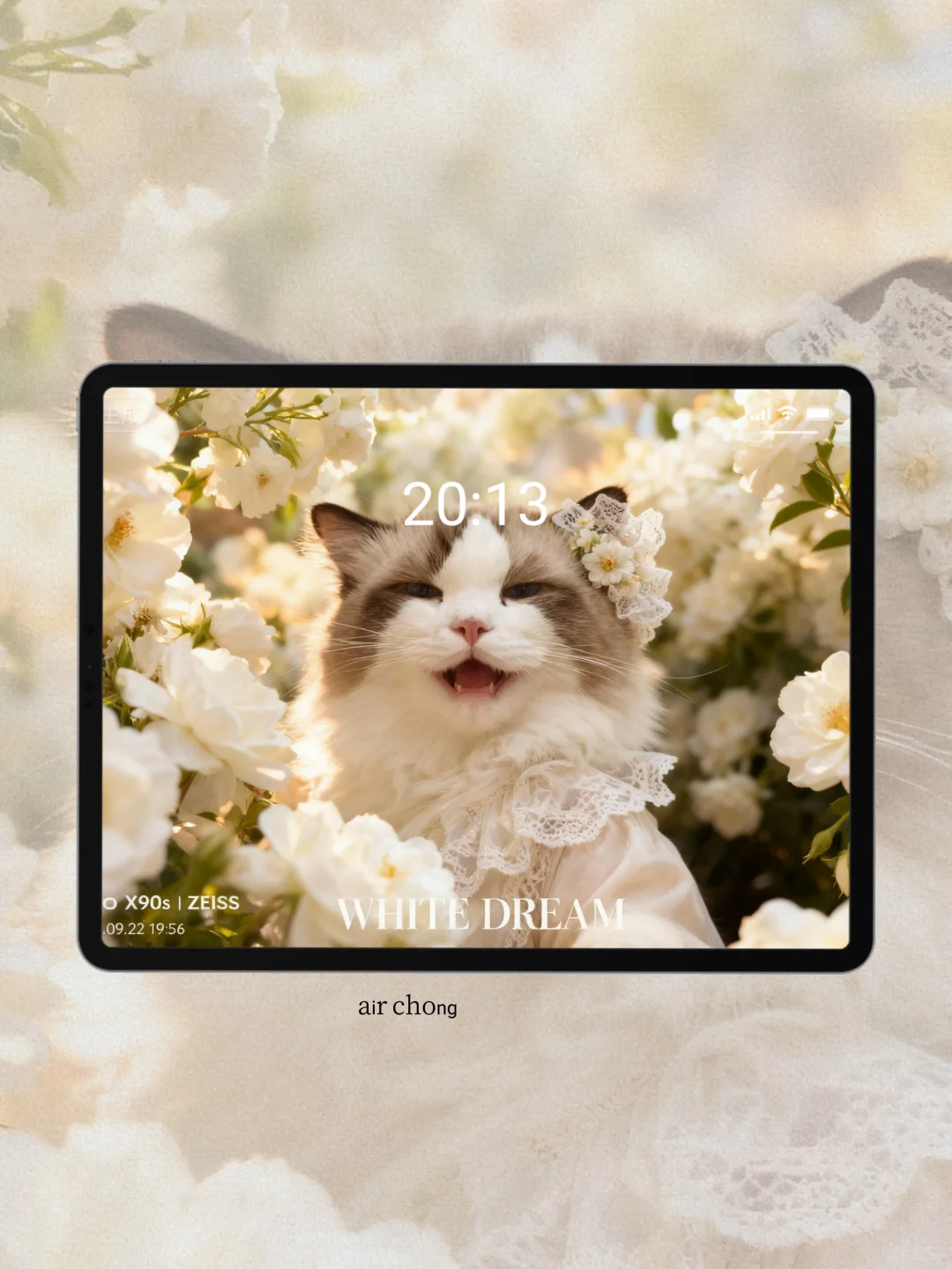 我猜你们的平板壁纸没有我的好看，哼！