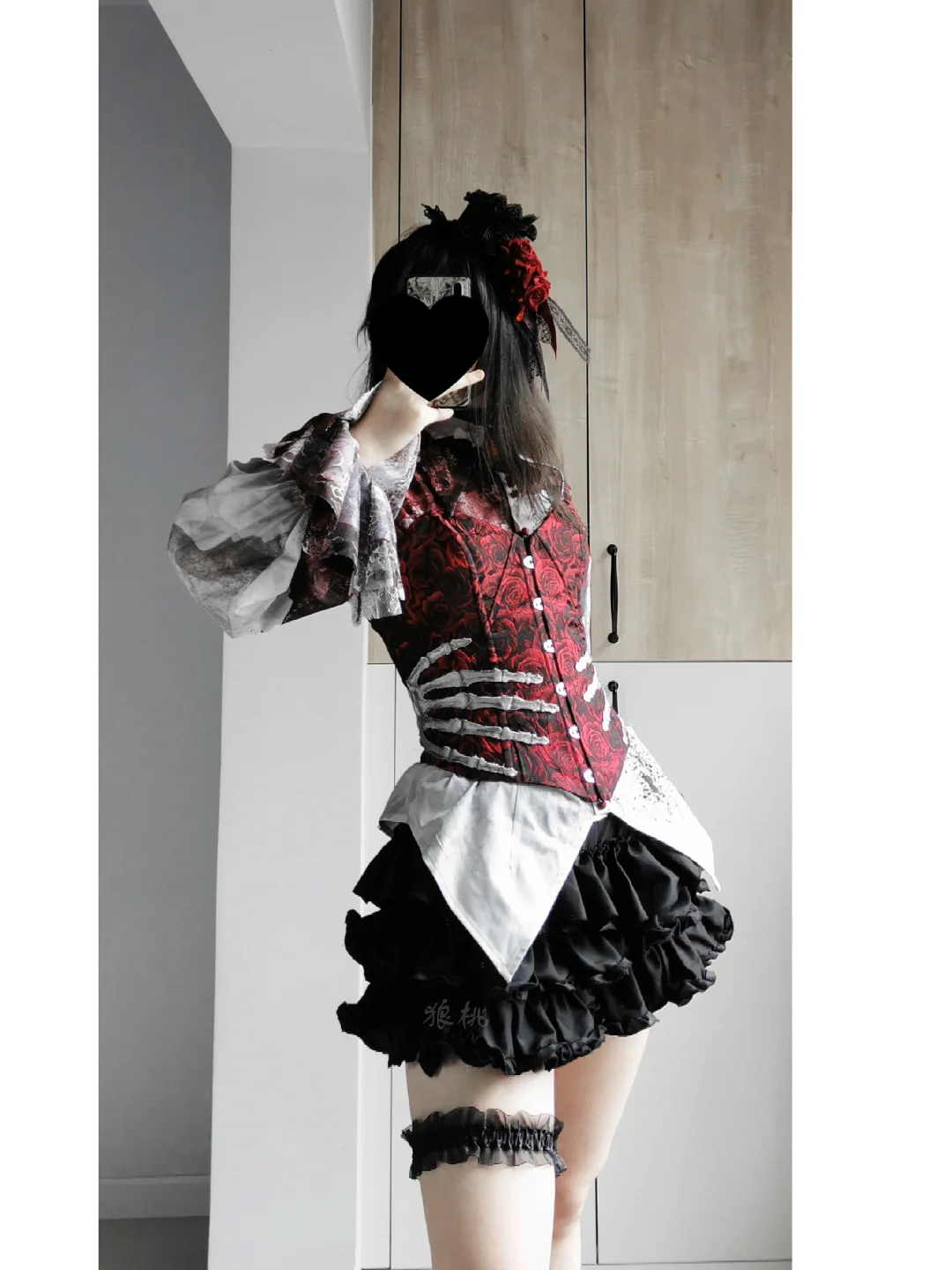 哥特衣橱｜鱼骨胸衣搭配向