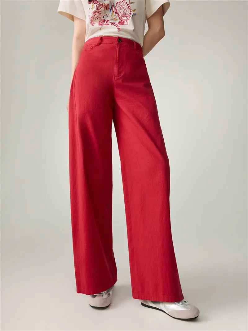 雅莹、牛仔裤、休闲、时尚百搭、舒适、好穿