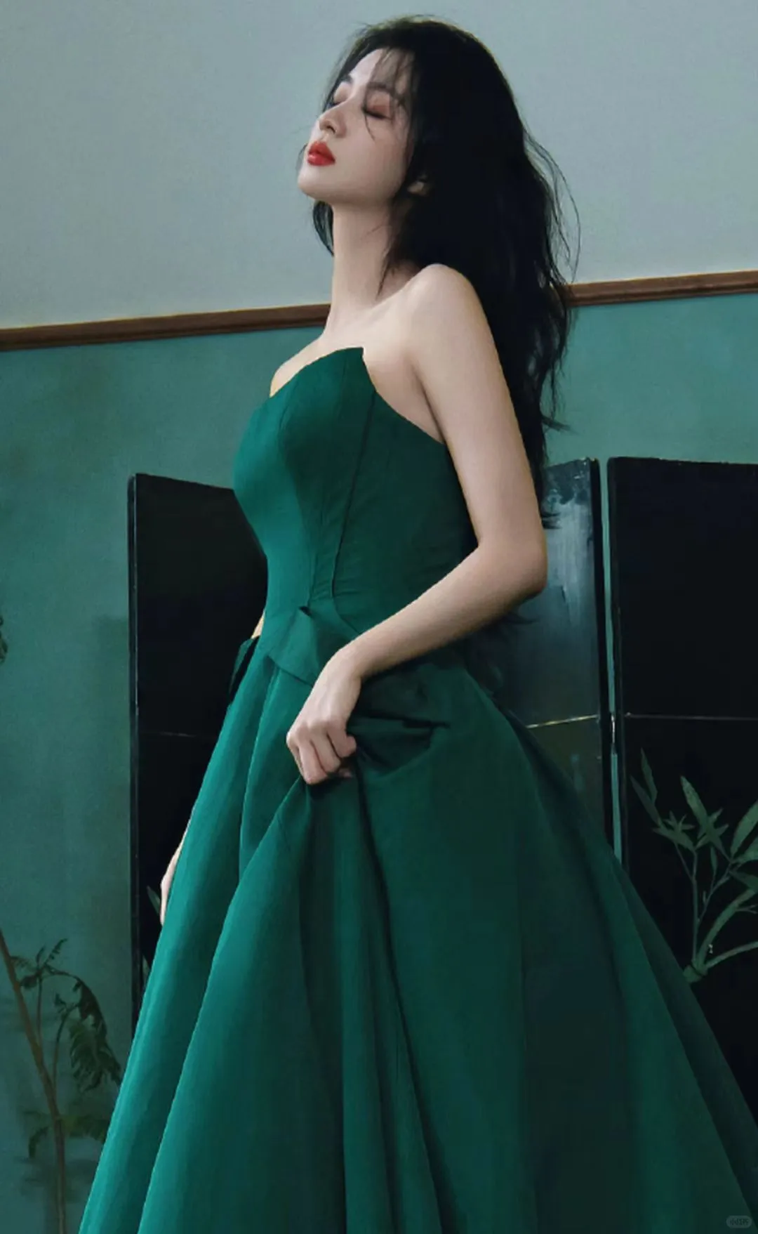 她好美啊！美得恰到好处！