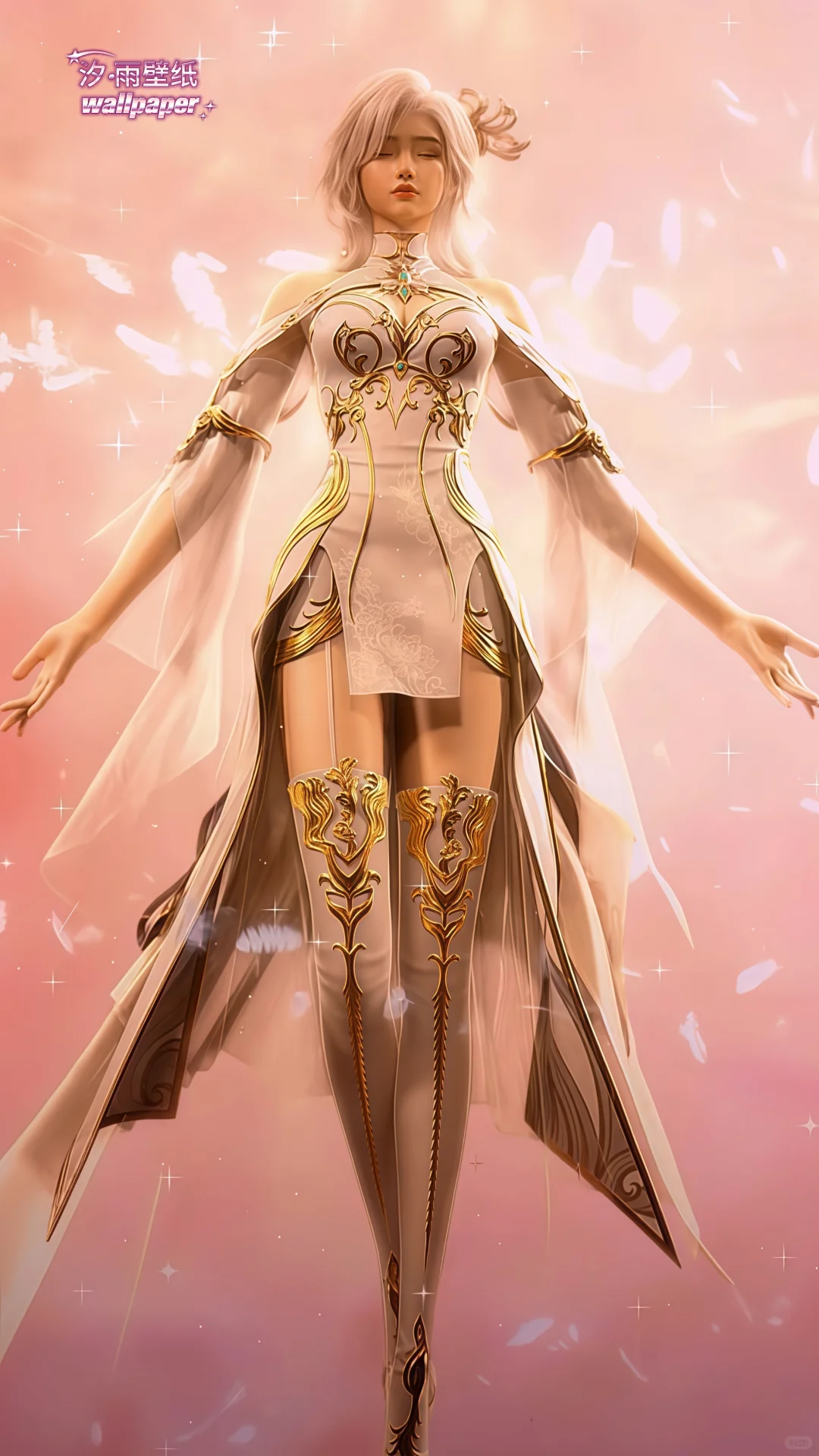 一万尺的真身还是一位大美女