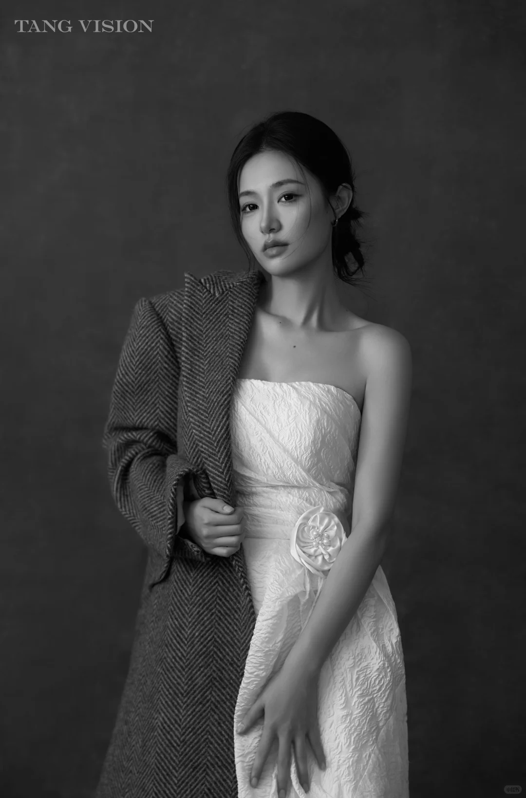 好喜欢我的黑白高级感写真