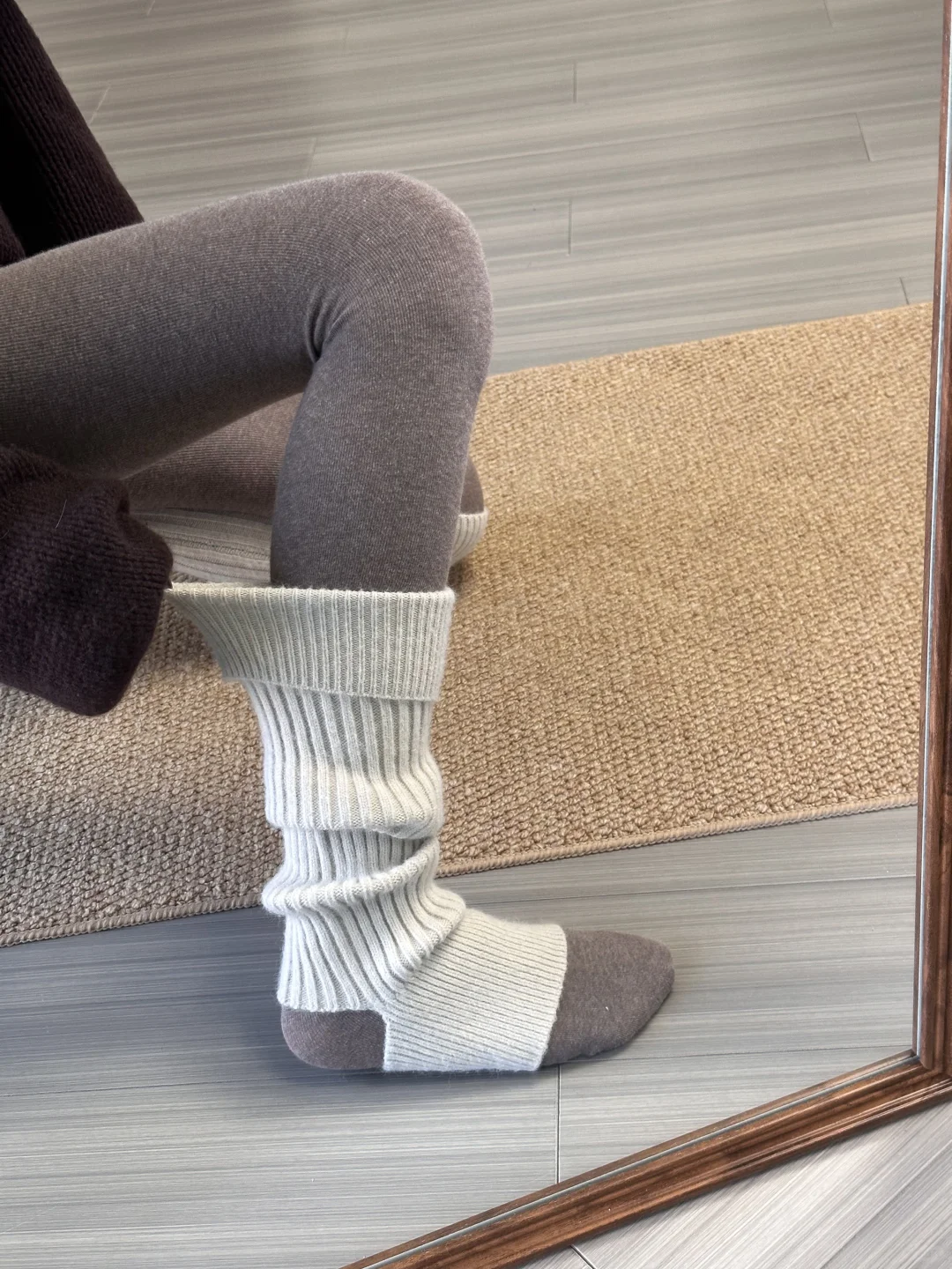 冬天怕冷❓都去穿打底袜➕袜套好吗❗️