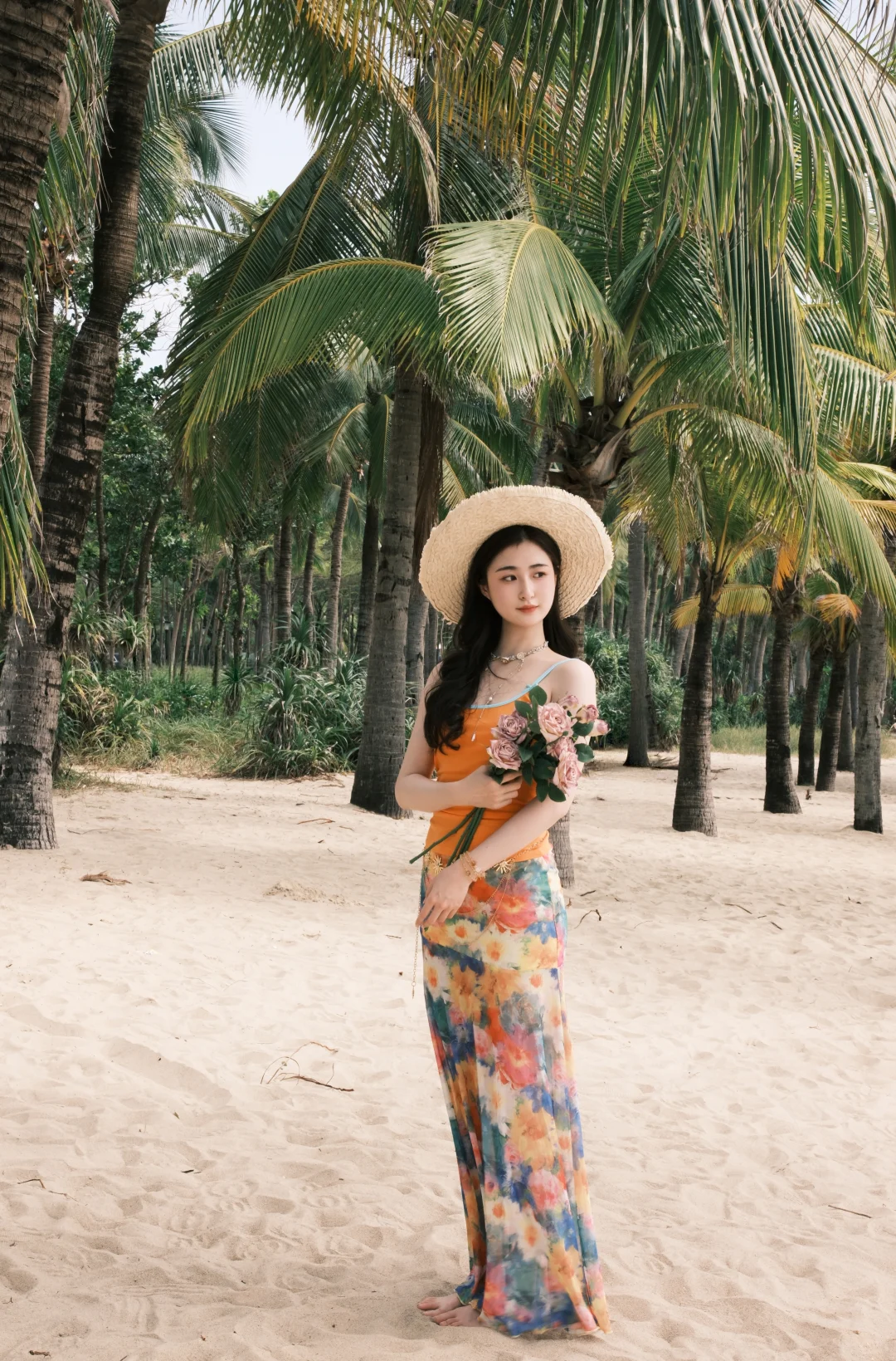 提前收藏⭐️这些在海边拍照姿势你一定能用到