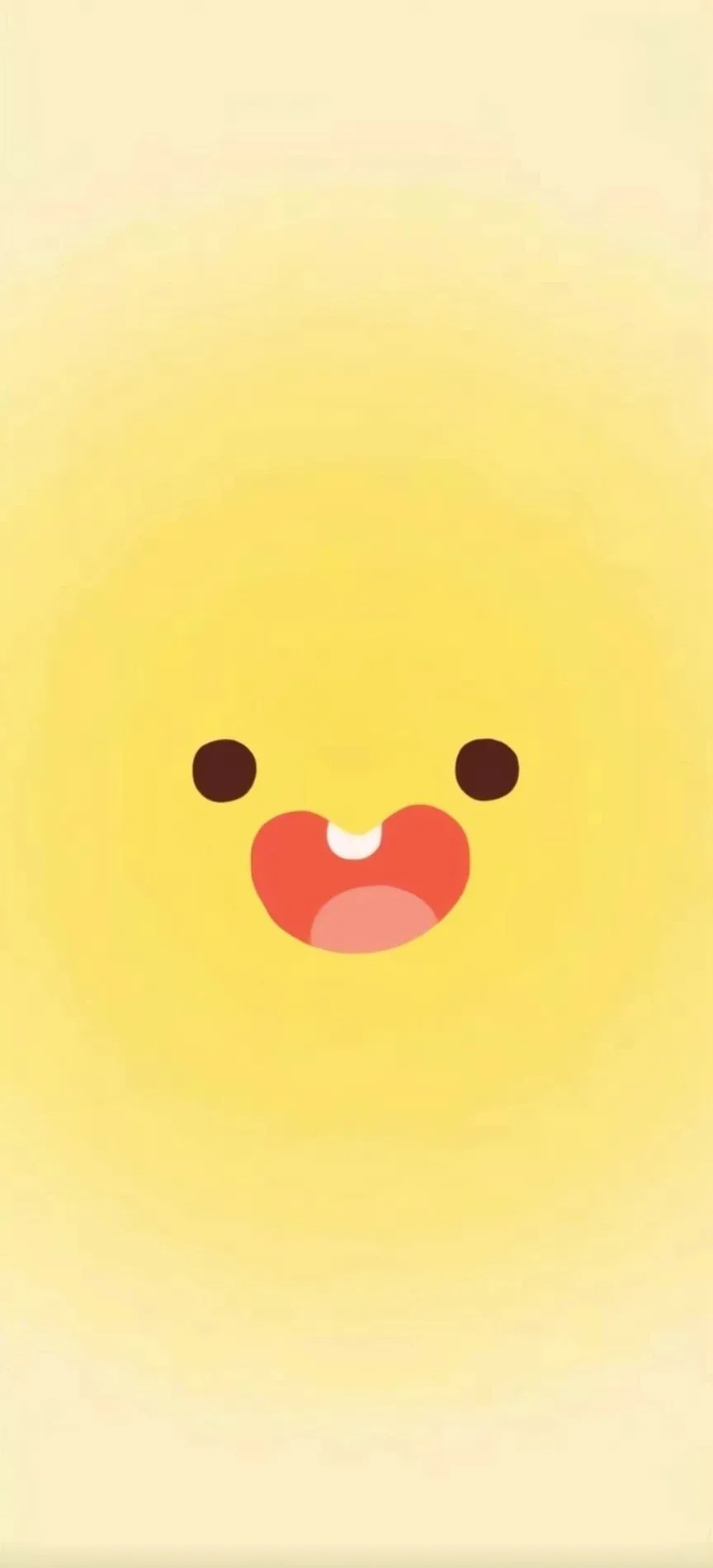 这个太阳好可爱，壁纸！